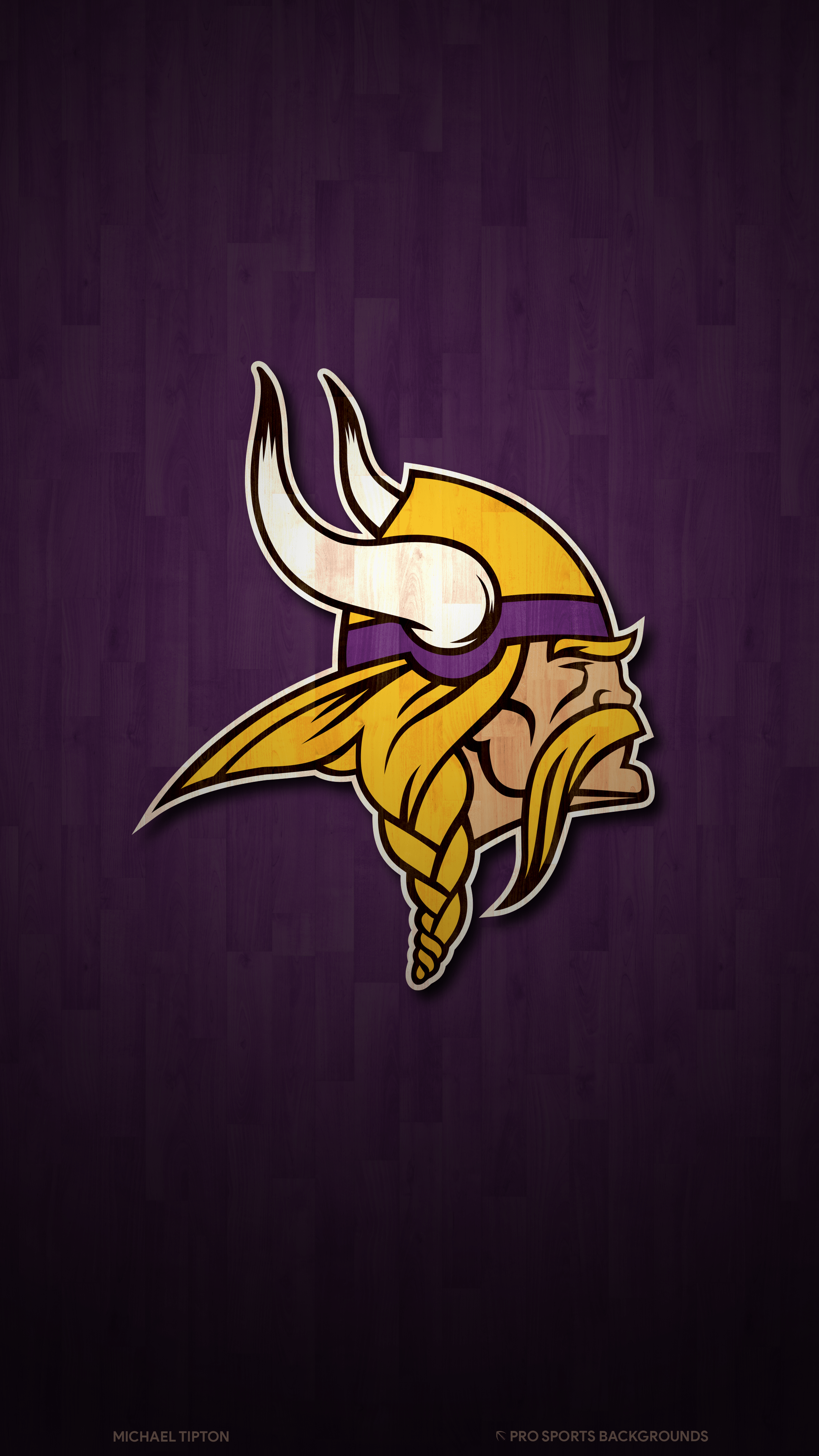 2021-2022 Minnesota Vikings Lock Screen Schedule for iPhone 6-7-8 Plus