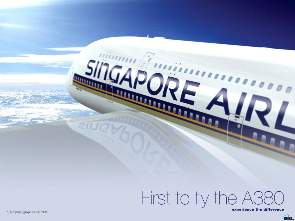 1024x768 Download Wallpaper airbus a380 singapore airlines, 1024x768