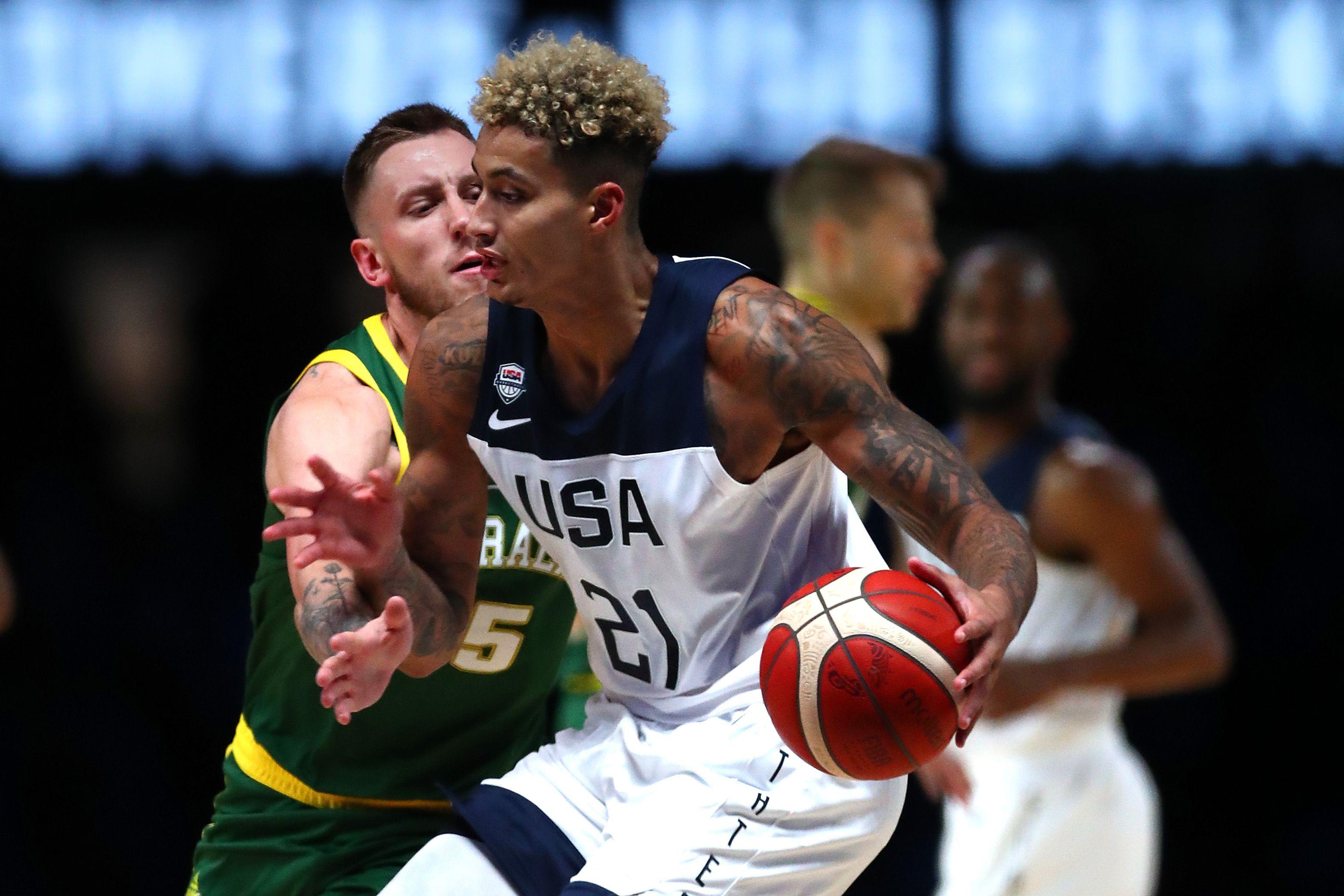 3114x2076 Lakers F Kyle Kuzma off FIBA World Cup team with ankle injury