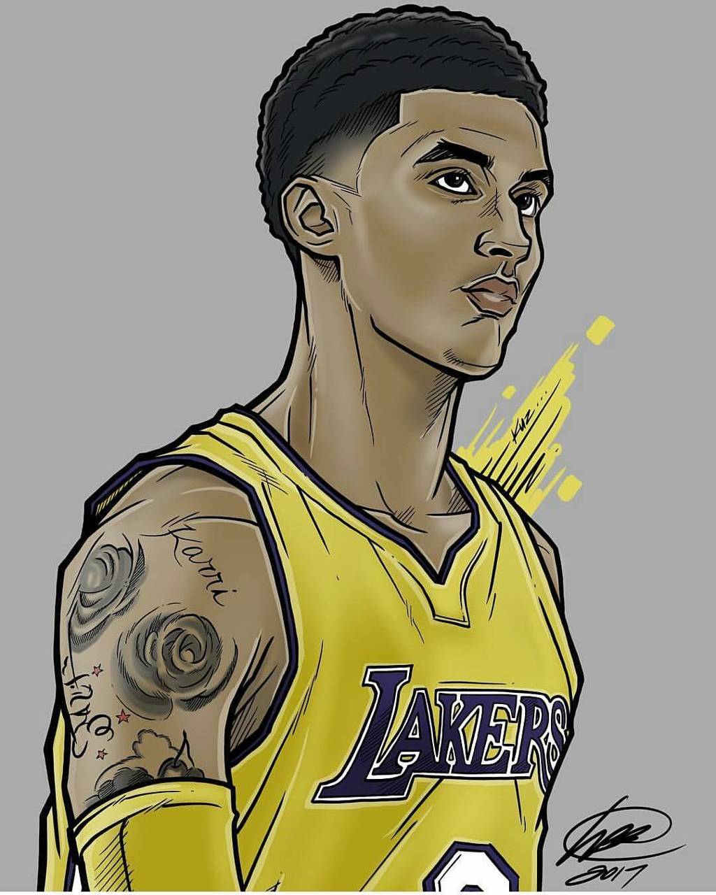 1024x1280 Kyle Kuzma Wallpaper