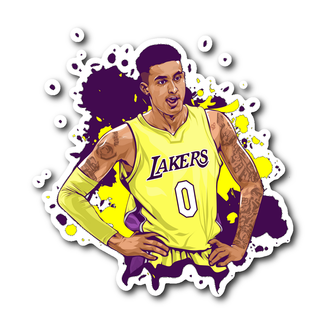 1064x1064 Kuzma Vinyl Sticker Kuzmania NBA. $eann. Kyle kuzma, Nba