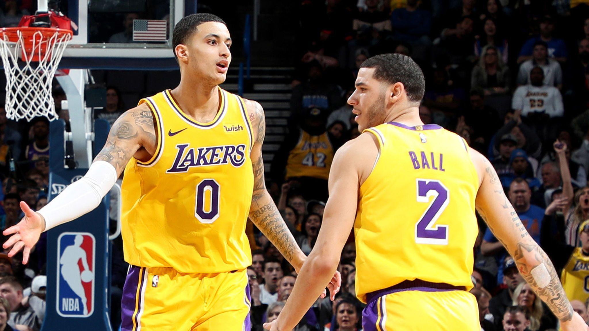 2048x1152 Kyle Kuzma scores 32 points to lead Los Angeles Lakers to