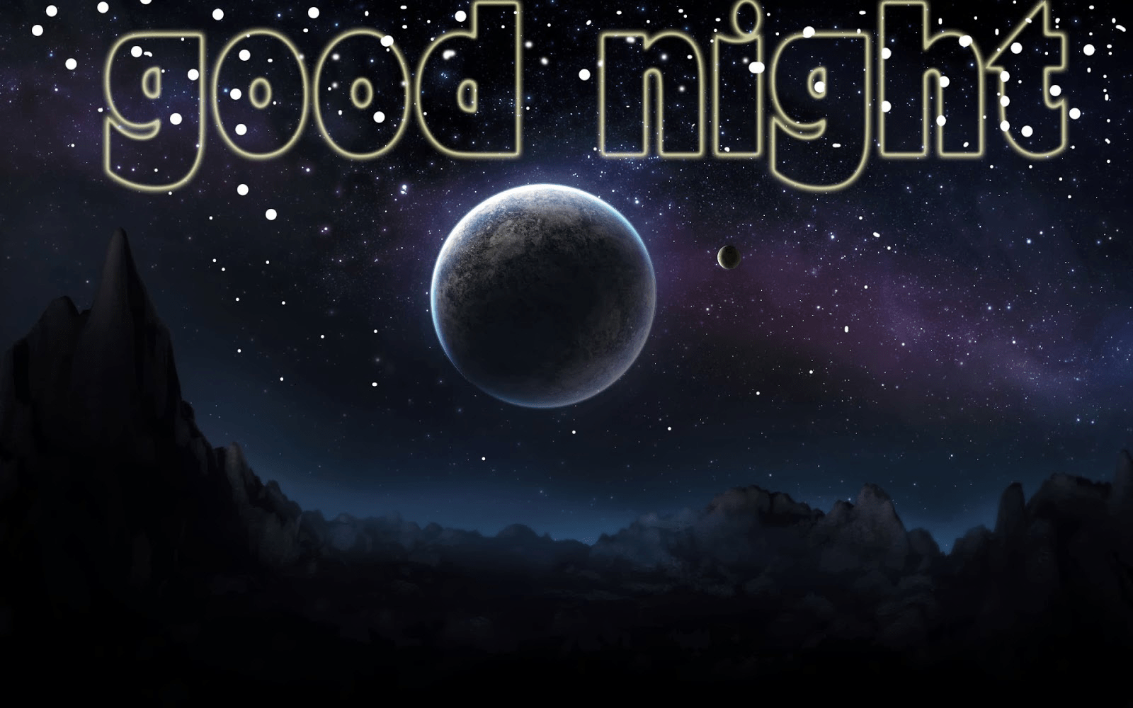 Good Night Wallpapers - Top Free Good Night Backgrounds ...