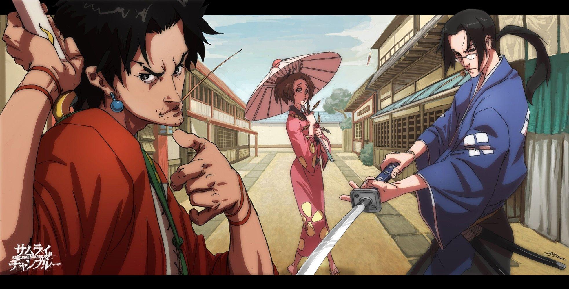 1964x1000 Samurai Champloo Wallpaper Widescreen