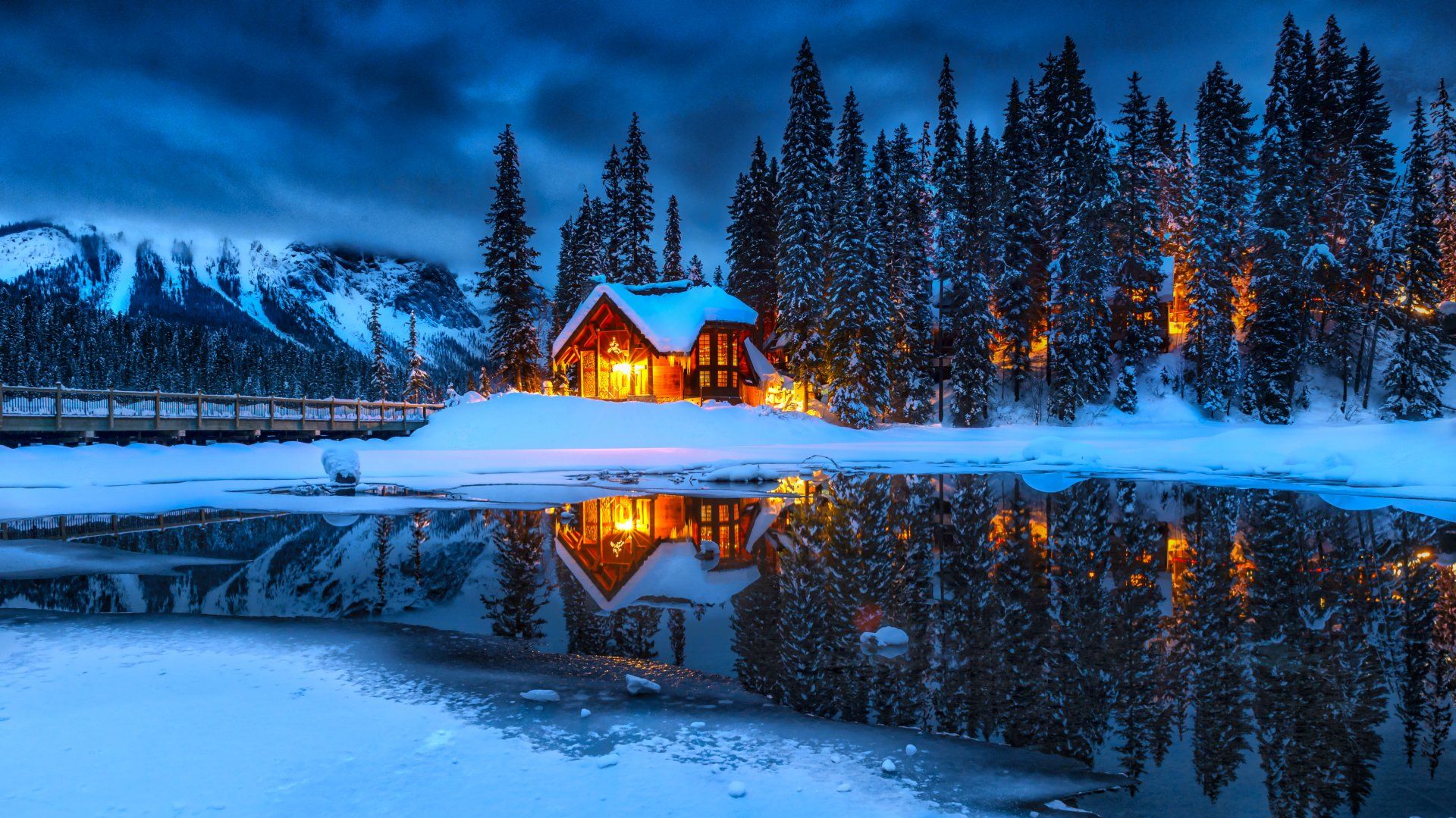 1920x1079 Cabin Cozy 4k Ultra HD Wallpaper