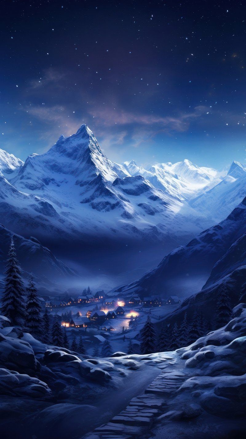 800x1427 Cozy Winter Wallpaper Image. Free