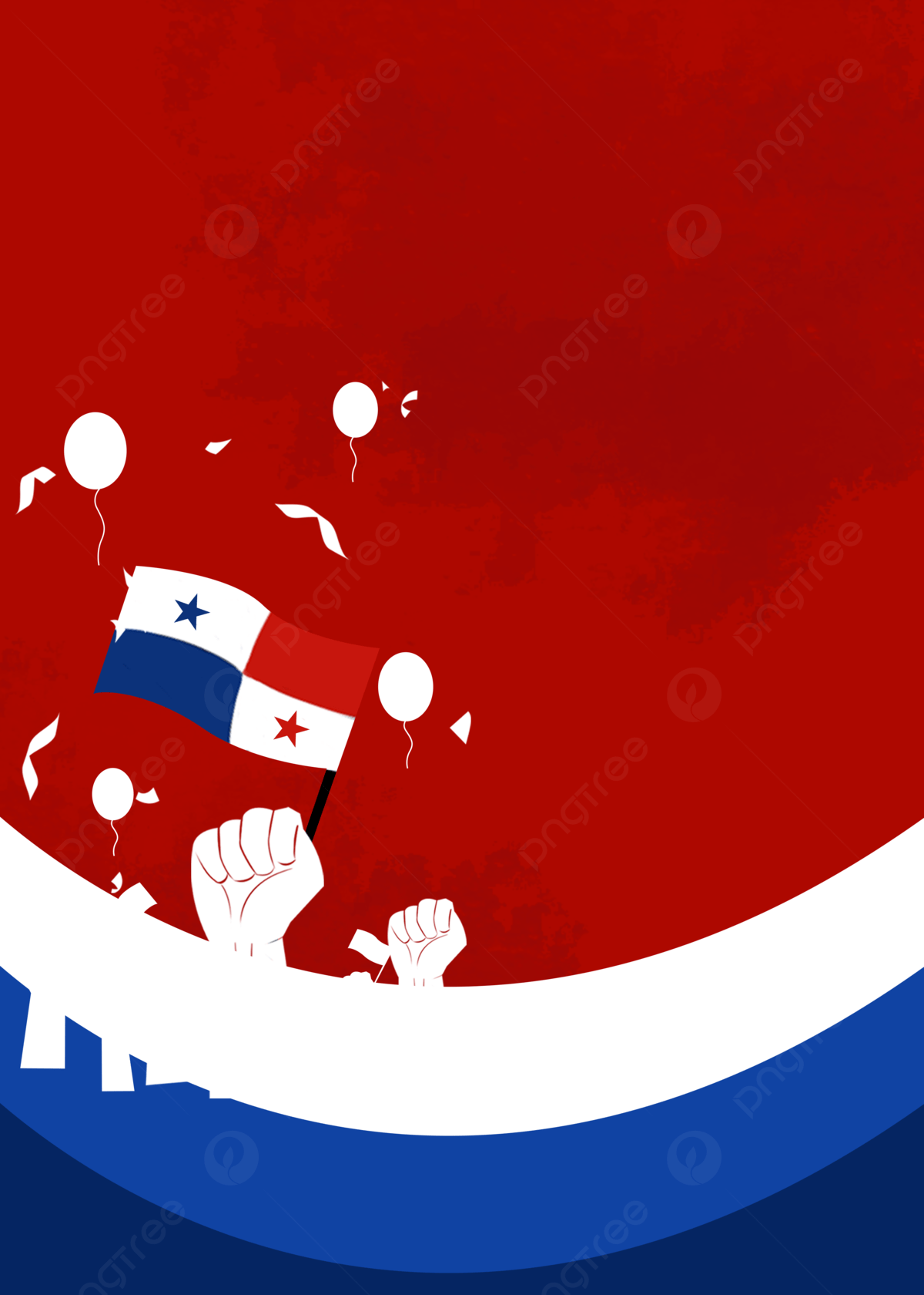 1200x1680 Red Flag Panama Background Wallpaper