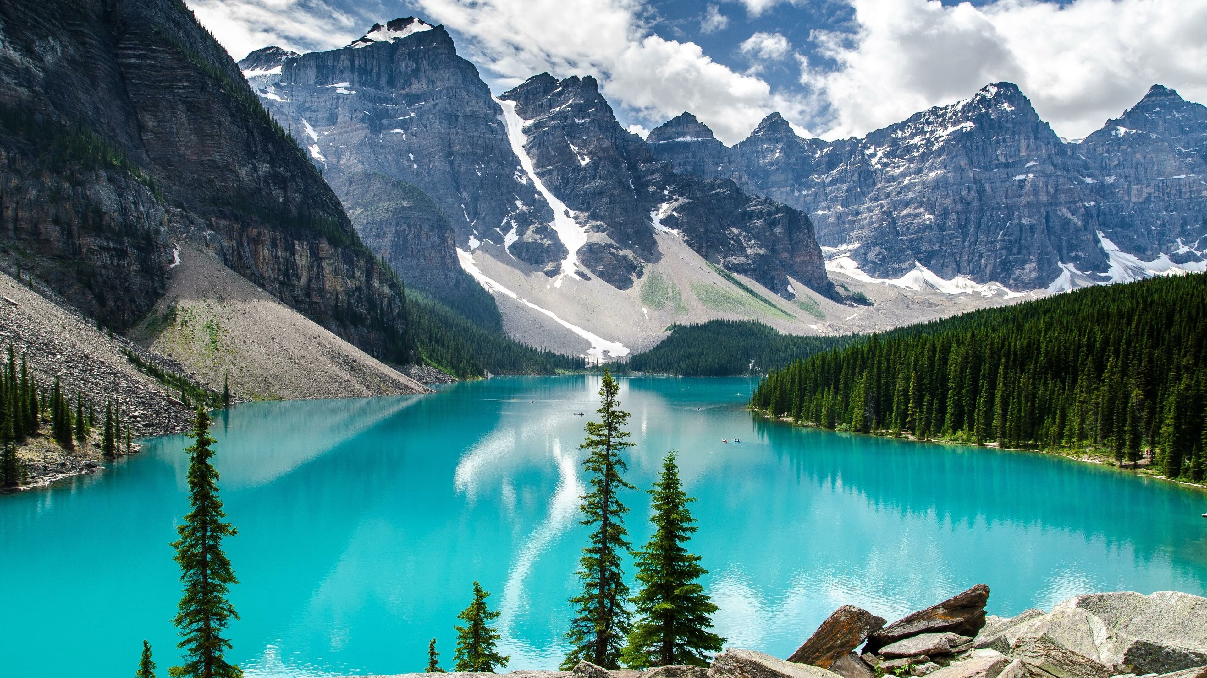 3840x2160 Lake Wallpaper