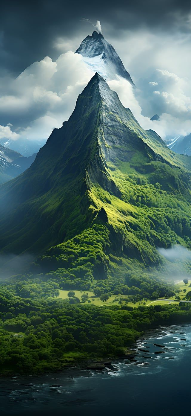 640x1391 Depth Effect Wallpaper 1472