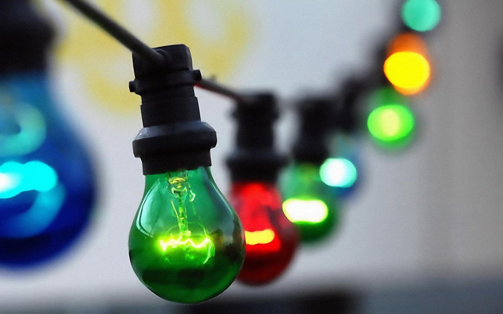 1920x1200 Download Man Made Light Bulb HD Wallpaper