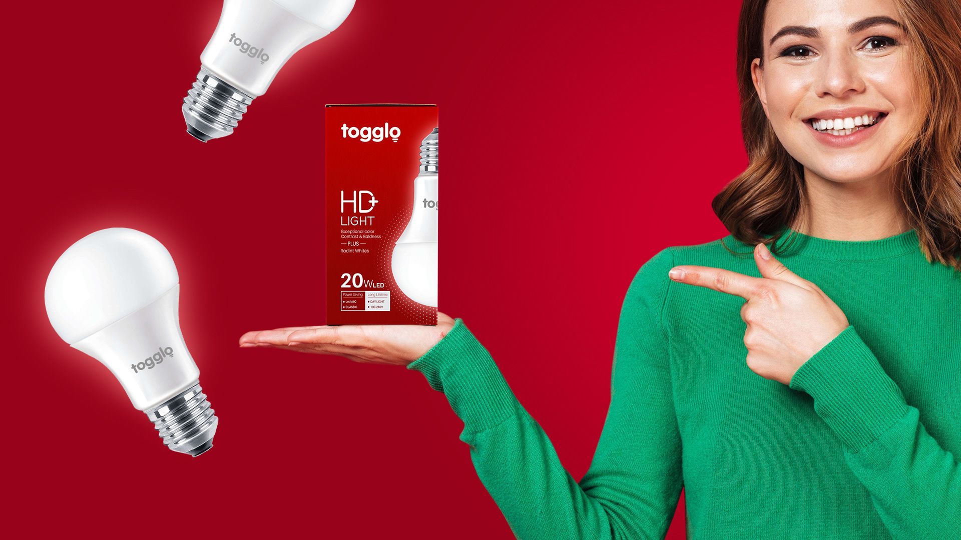 1920x1080 Togglo Led Bulb. Branding. MindzMap