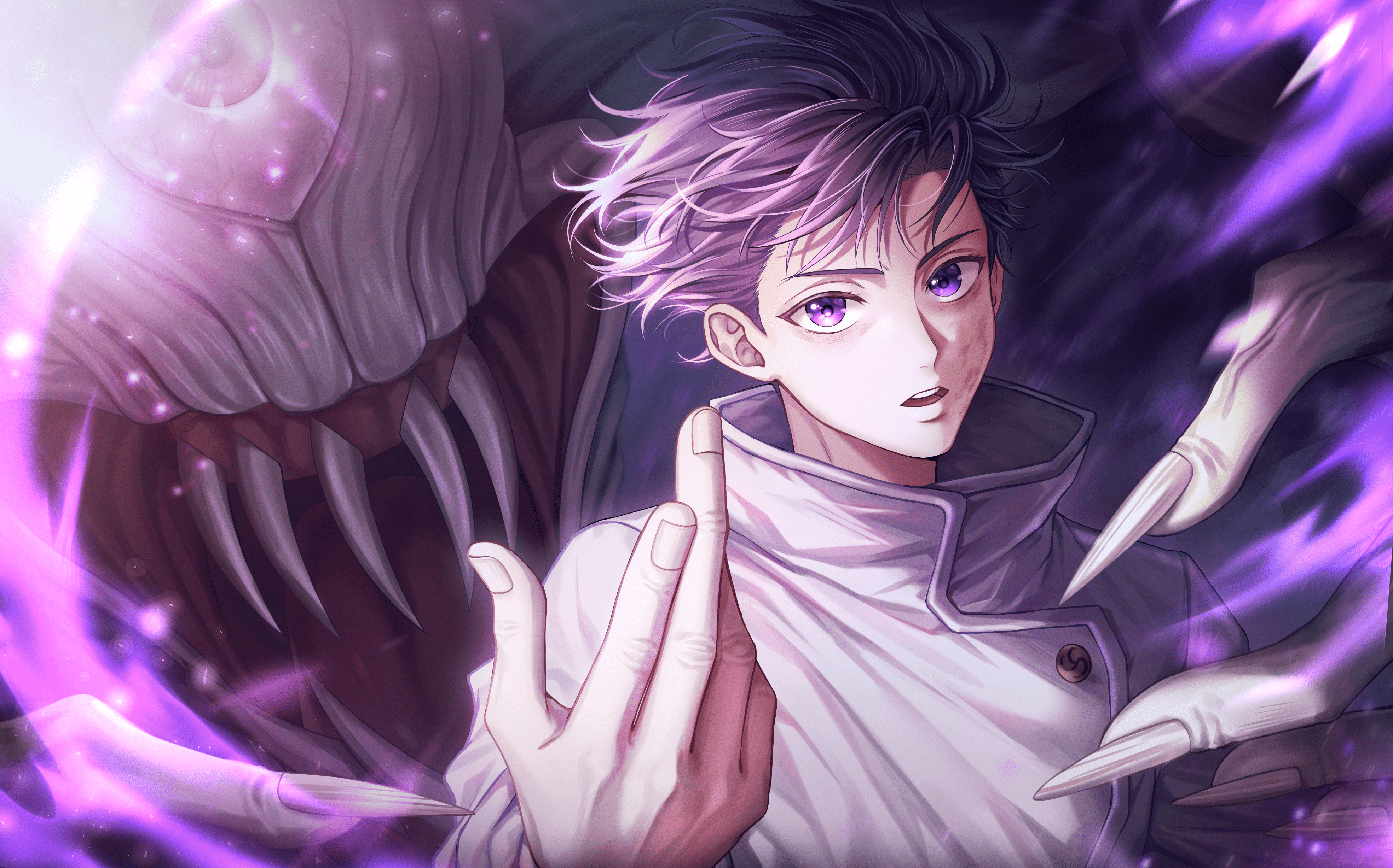 3938x2456 Yuta JJK Computer Manga Wallpaper
