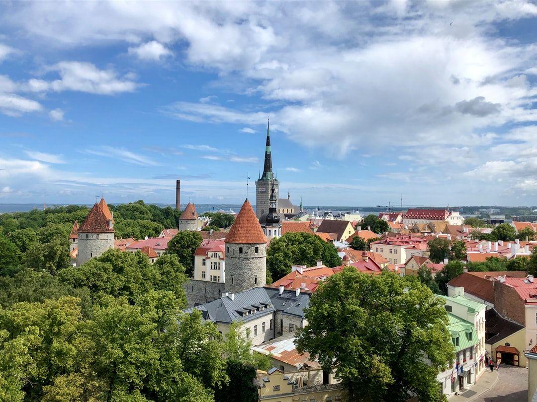 1080x810 Old Town Of Tallinn, Tallinn, Estonia Picture. Download