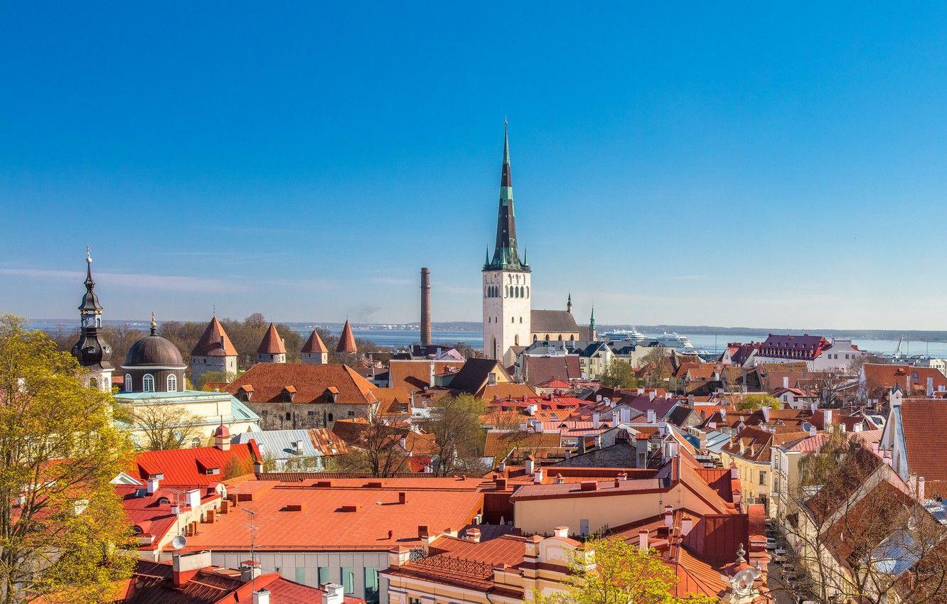 1332x850 Wallpaper building, Estonia, Tallinn, Old Town image