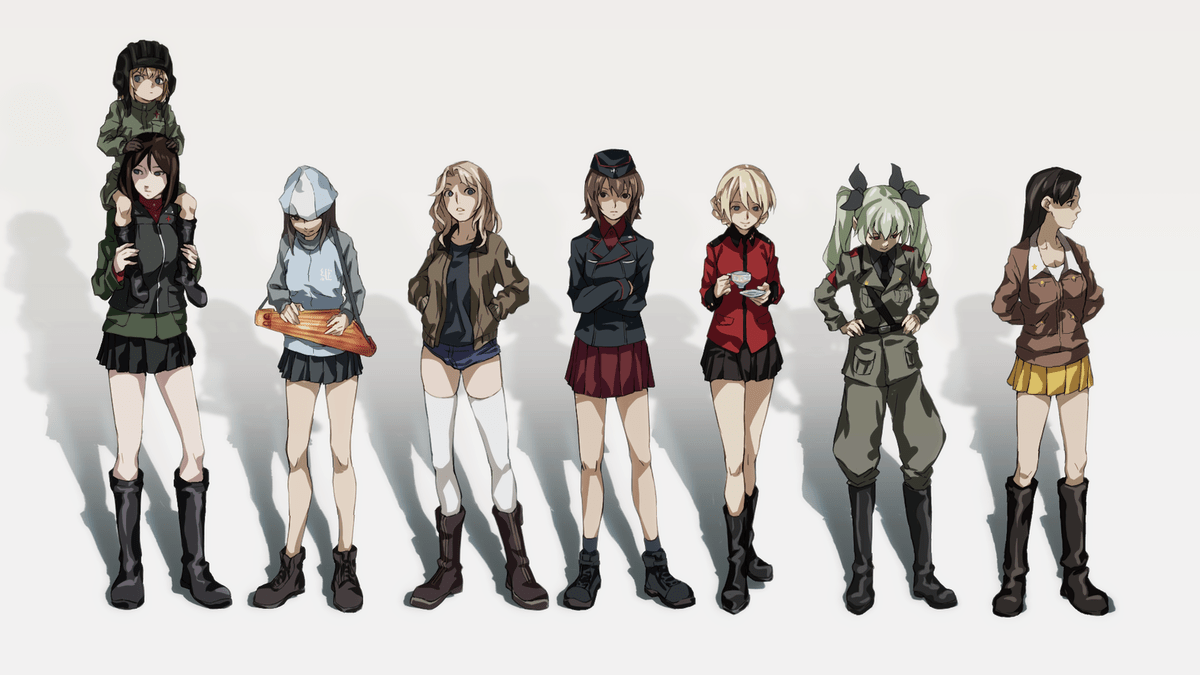 1200x675 Anime girls und panzer nonna katyusha