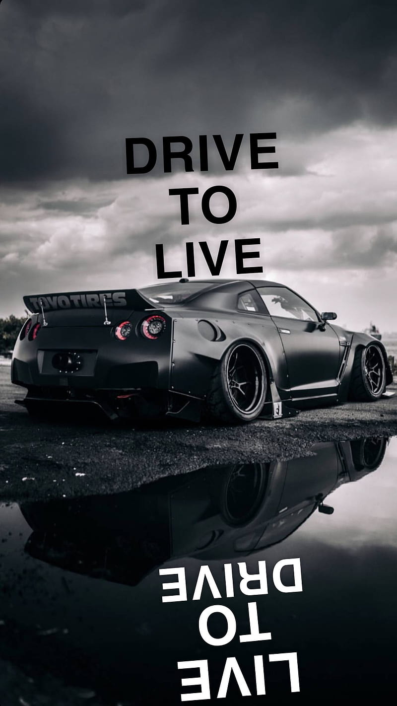 800x1422 Drive to live, carros, nissan, HD phone