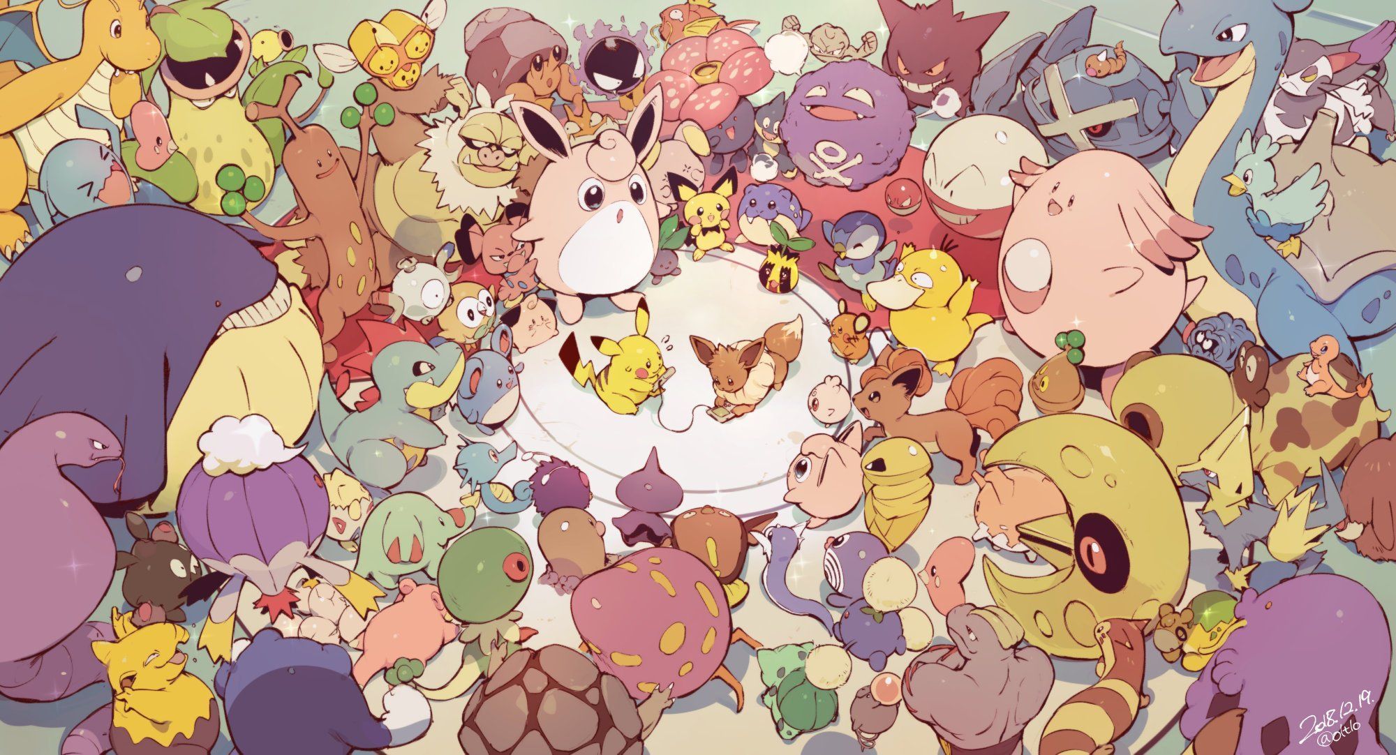 2000x1082 Download Spheal (Pokémon) wallpaper