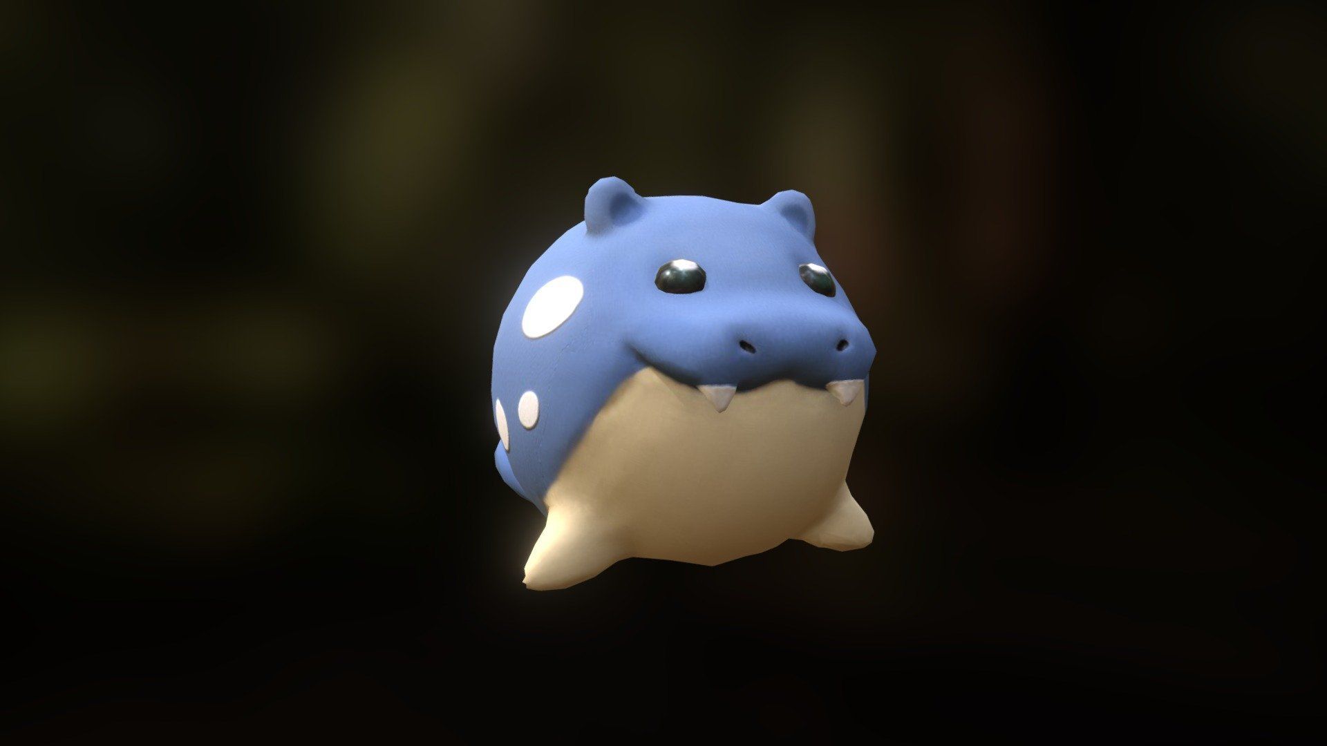 1920x1080 Spheal Pokemon Free 3D model