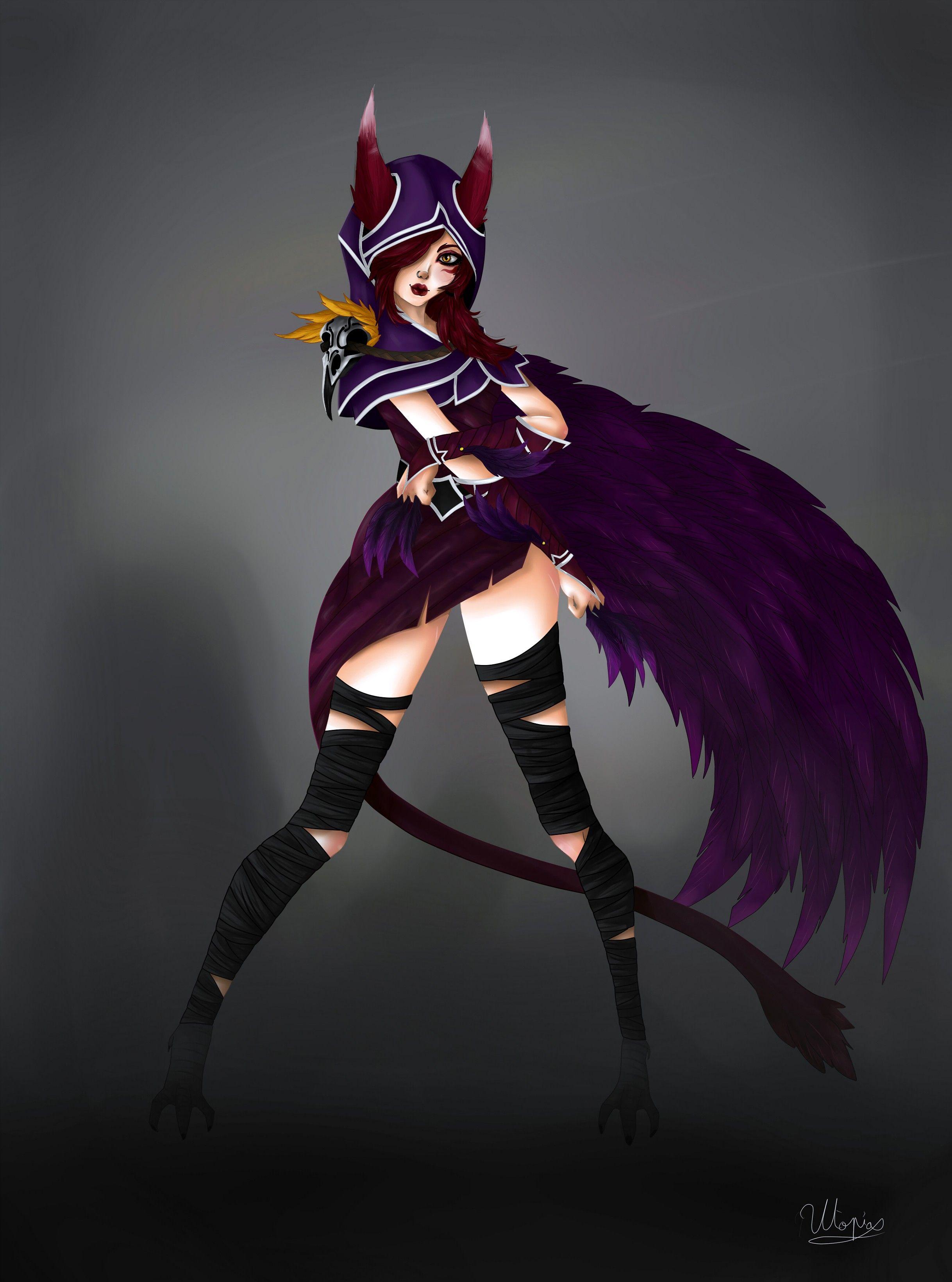 2437x3281 Xayah. Wallpaper & Fan Arts. League Of Legends