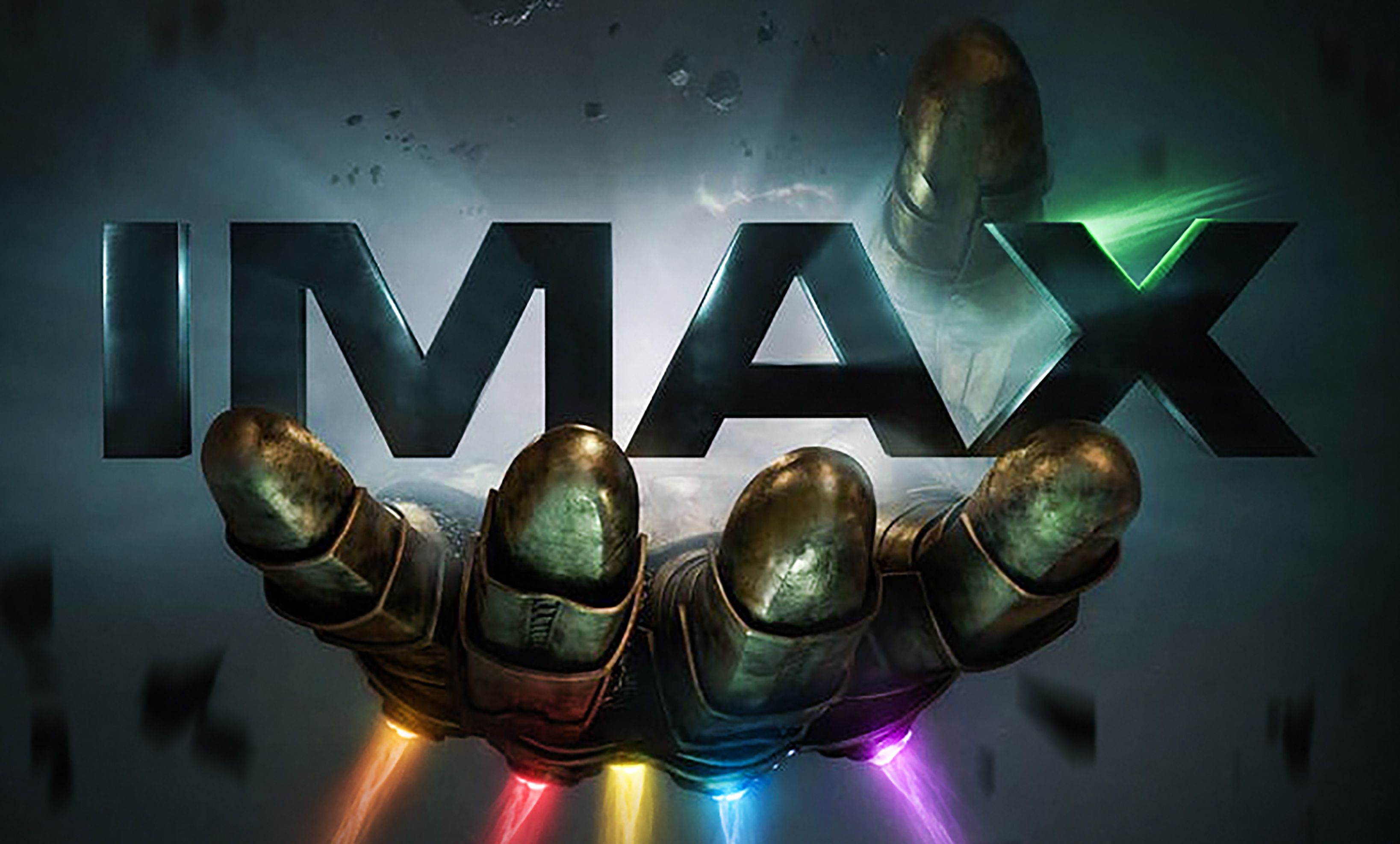 3275x1975 Thanos Infinity Gauntlet IMAX Poster