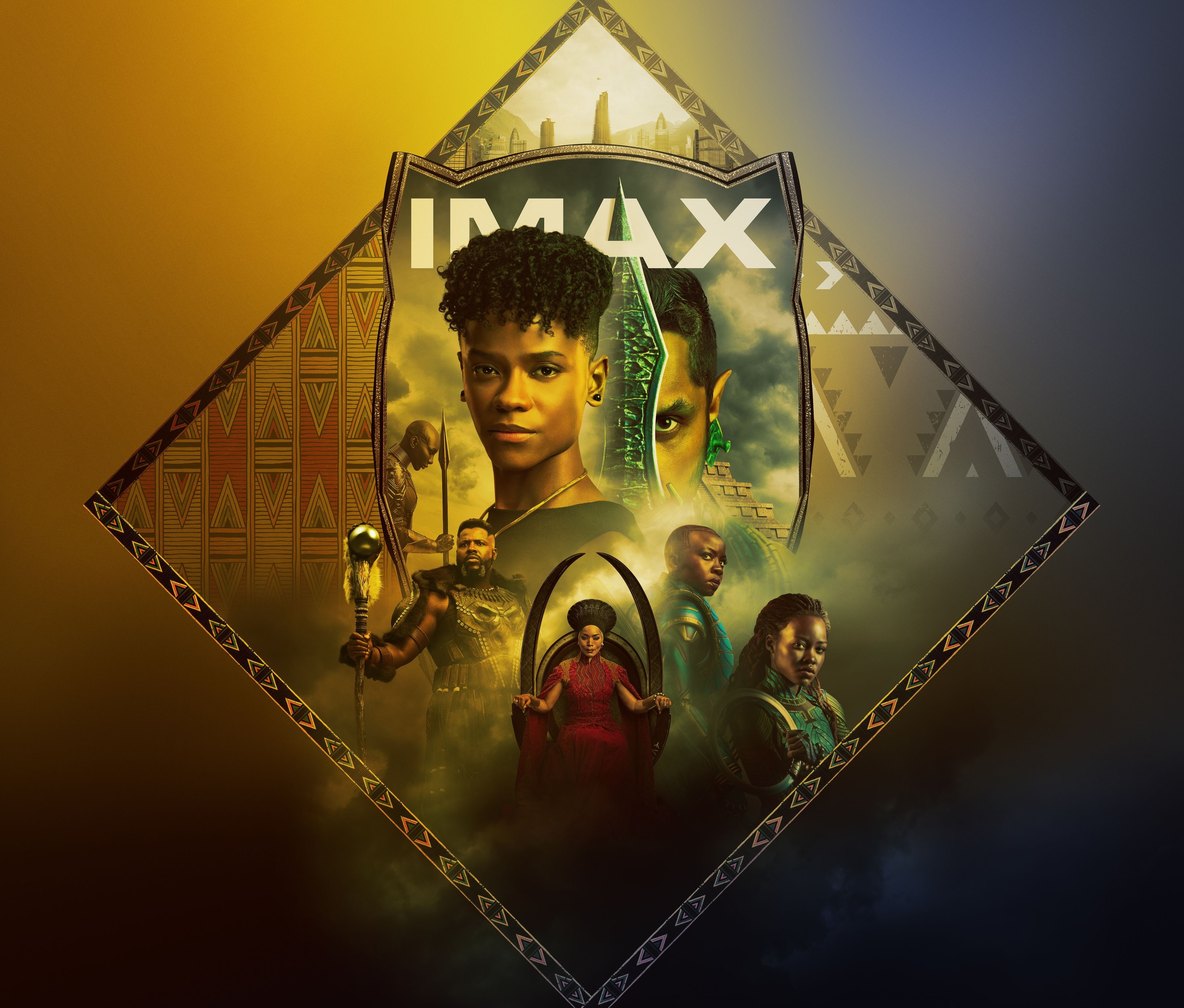 3840x3270 Black Panther Wakanda Forever 4K IMAX
