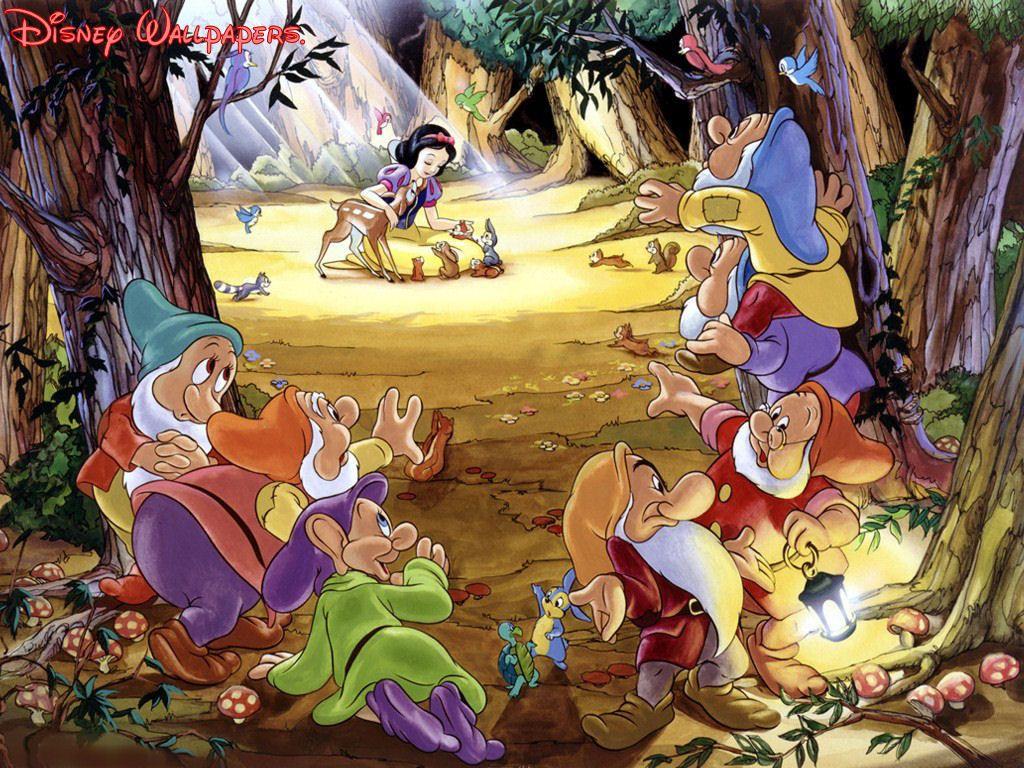 1024x768 Snow White and the Seven Dwarfs Wallpaper 24 X 768
