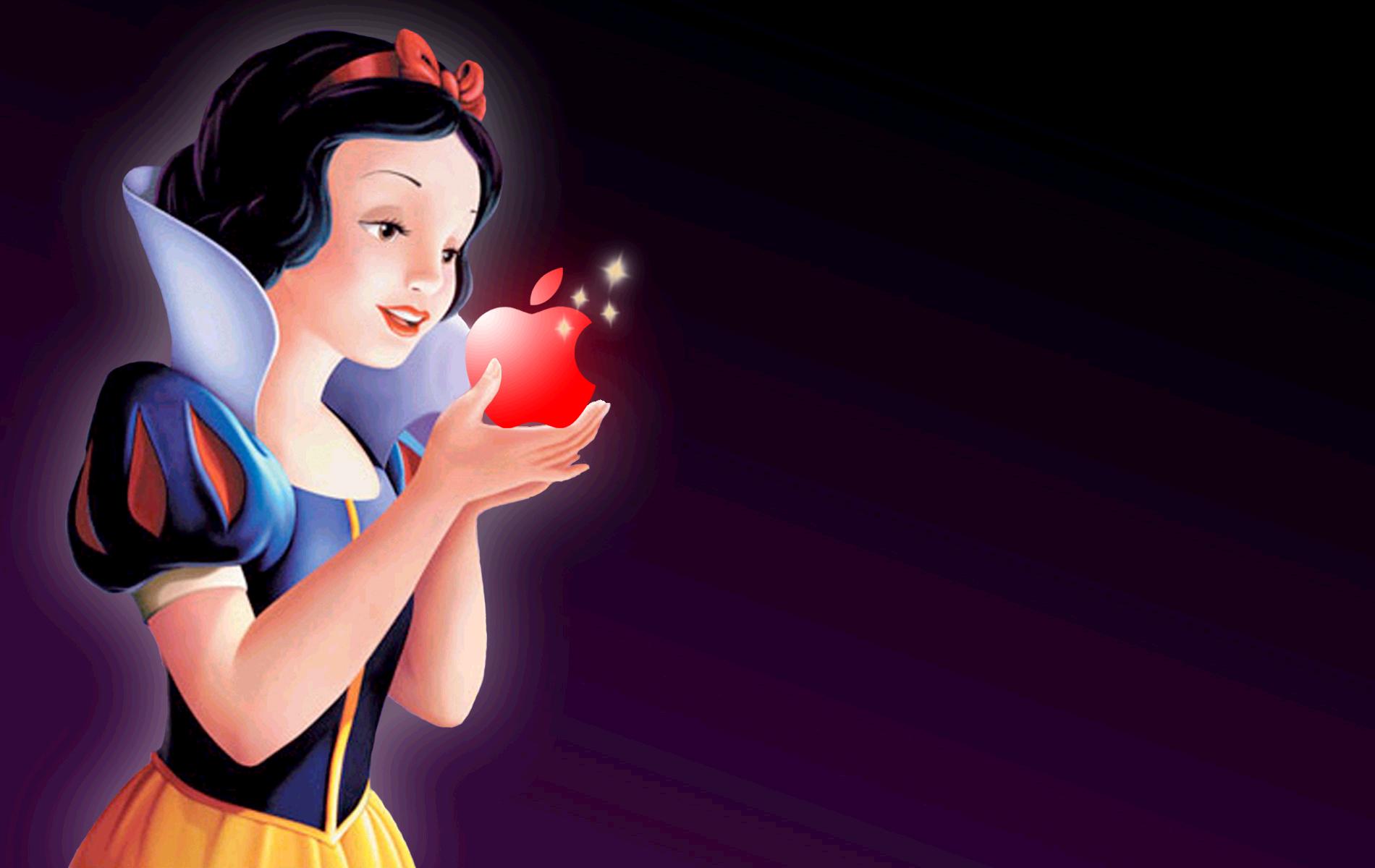 1900x1200 Snow White and Seven Dwarfs Cartoon HD Background for PC