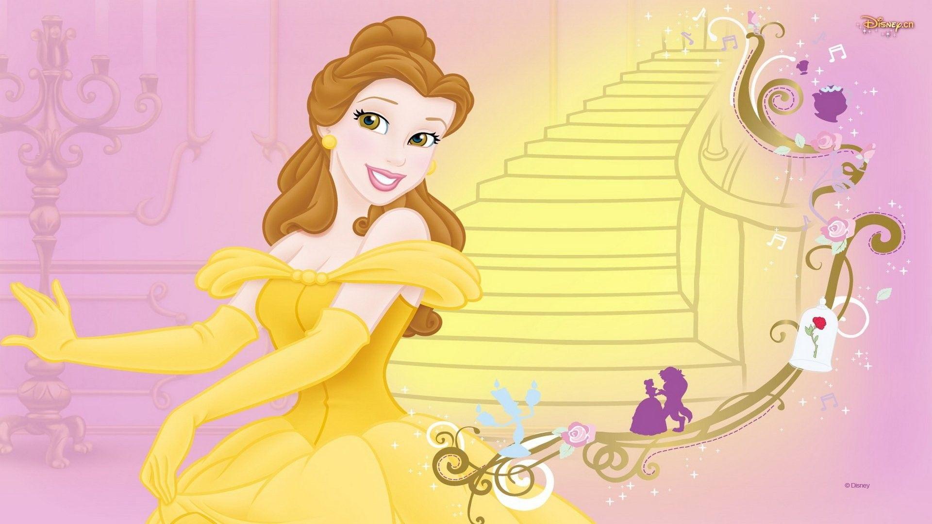 1920x1080 Princess Belle hình nền