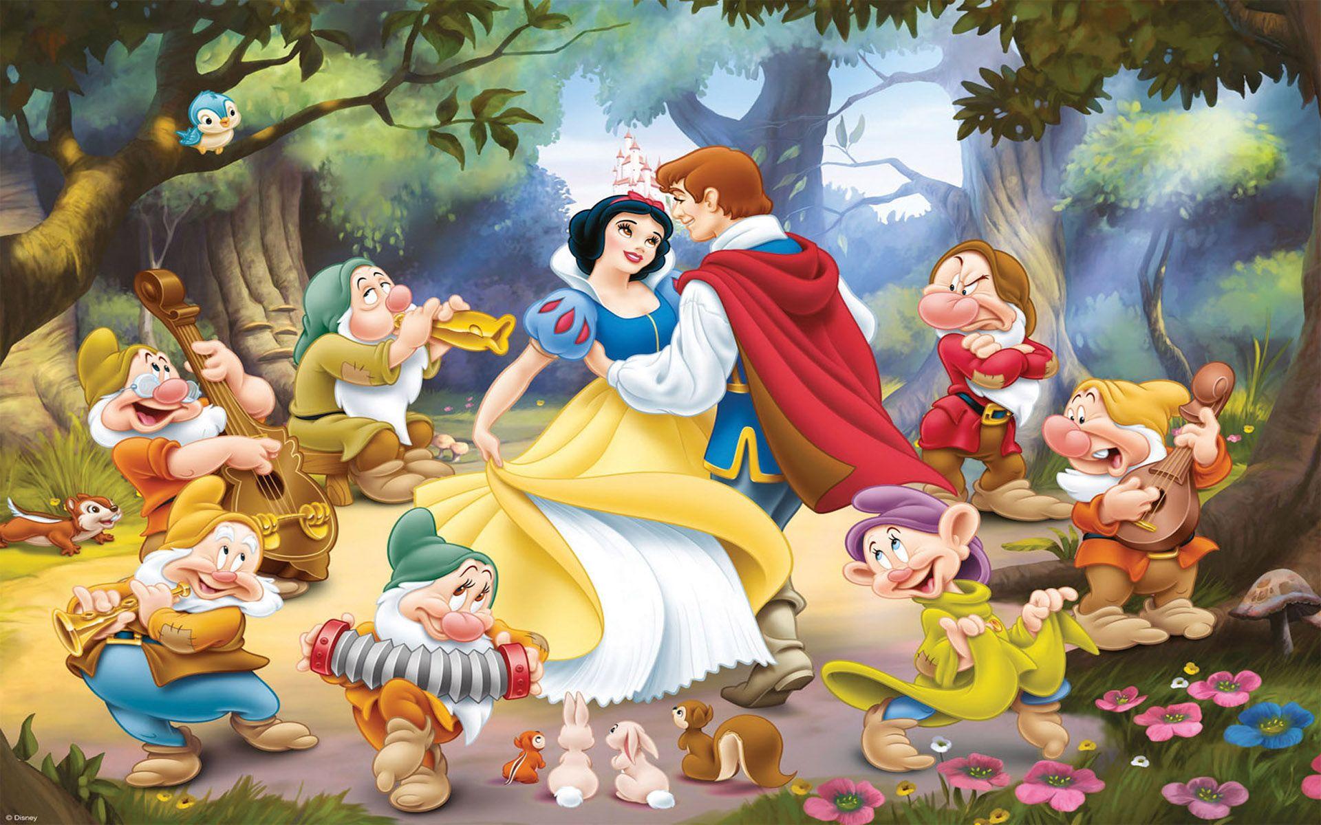 Snow White And The Seven Dwarfs Wallpapers Top Free Snow White And The Seven Dwarfs 