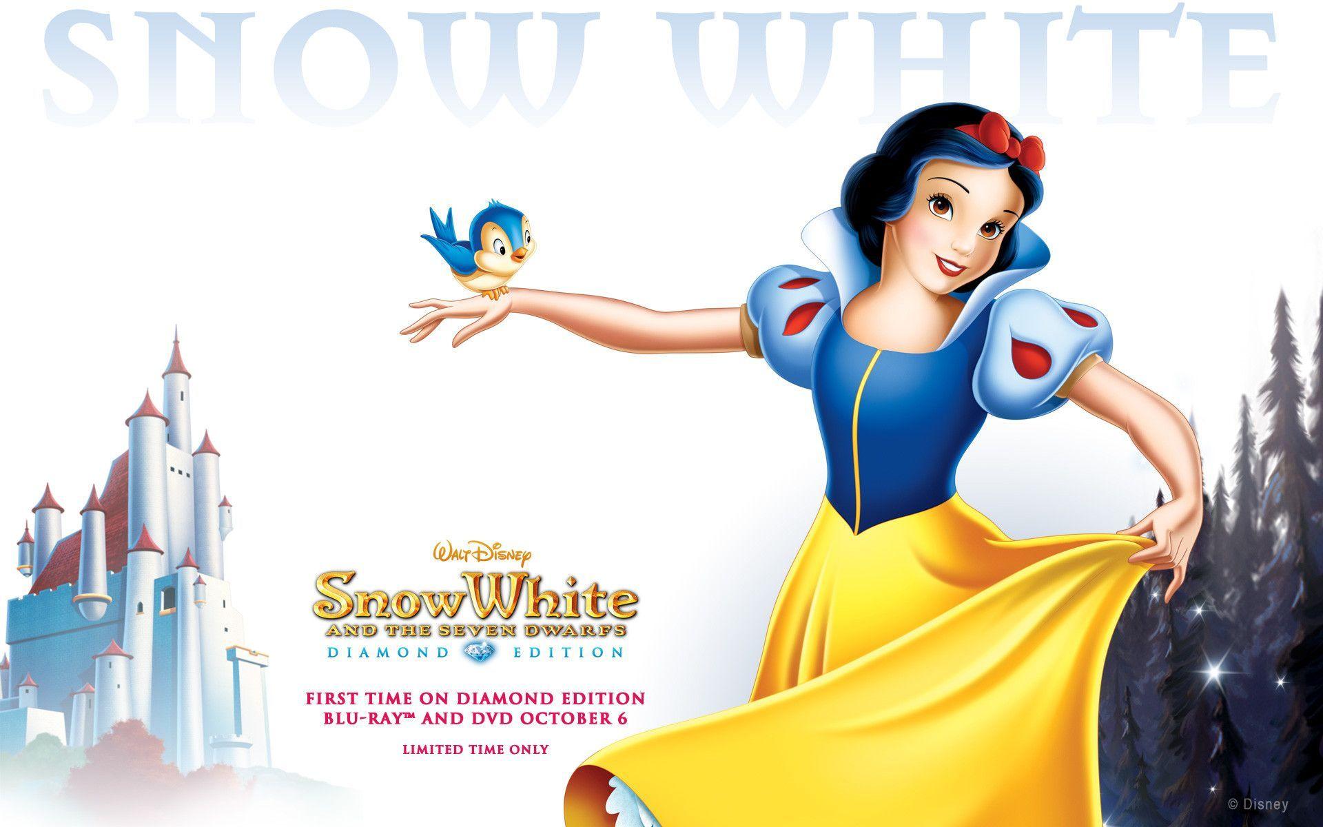 1920x1200 Snow White Wallpaper