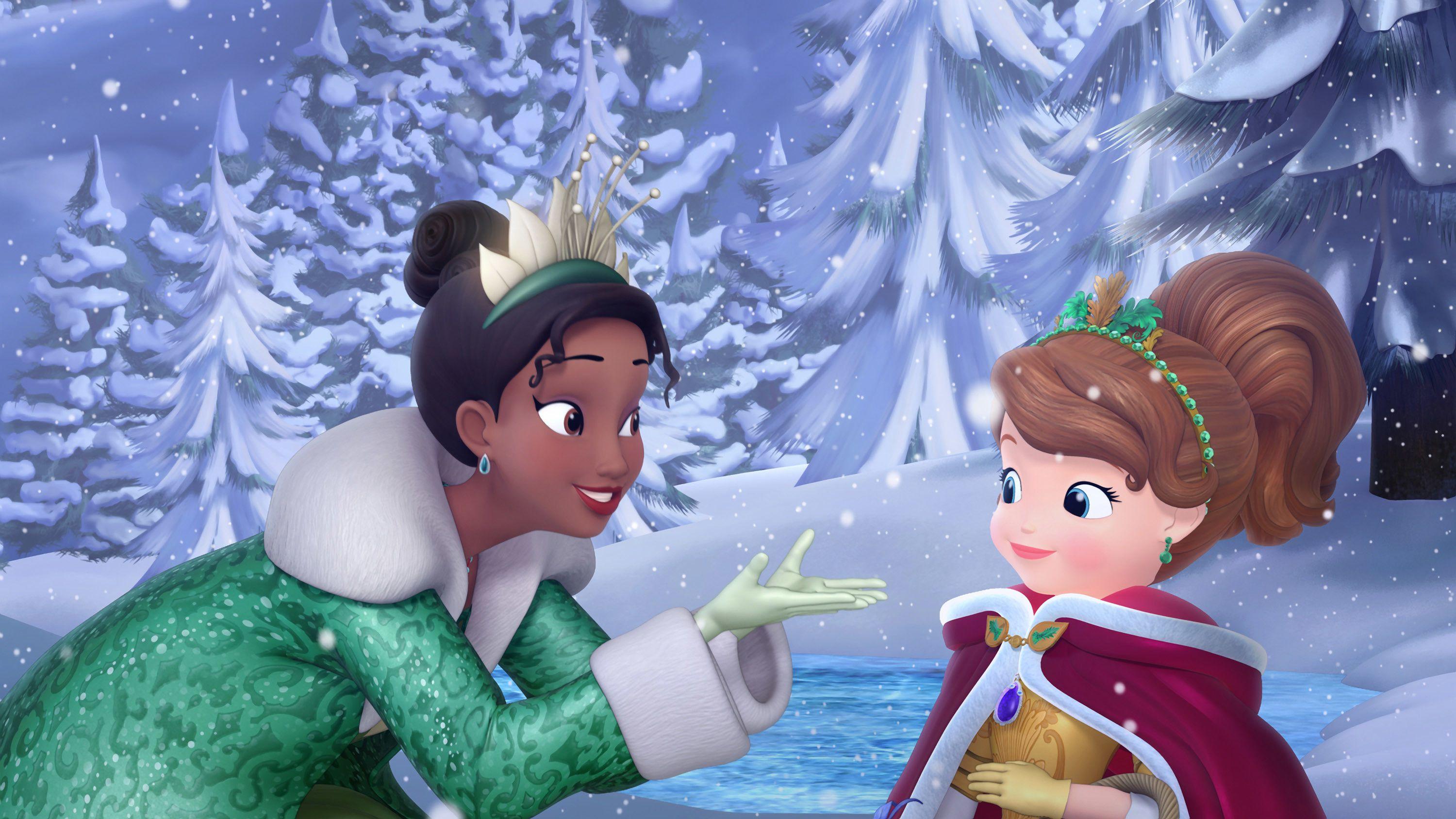 3000x1688 Princess Tiana Sofia The First, HD Wallpaper & background
