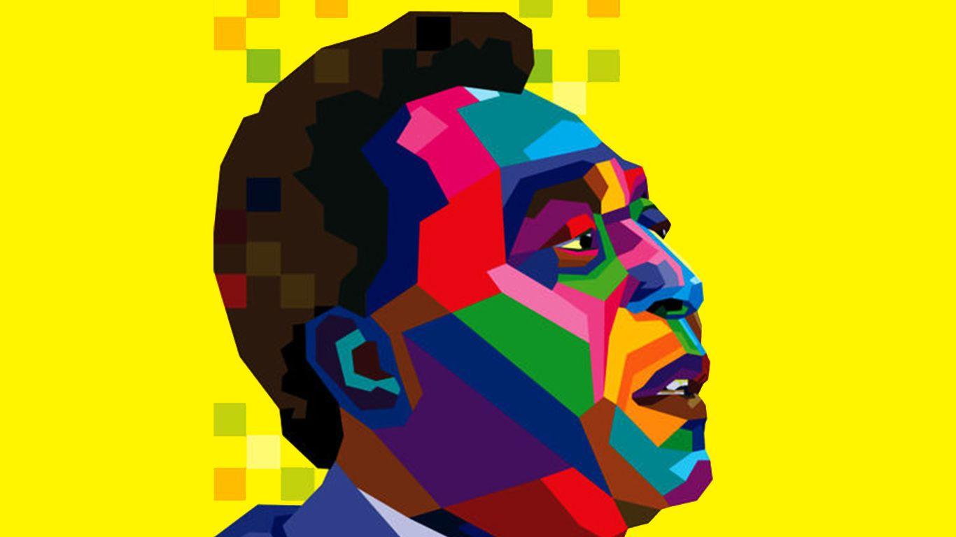 1366x768 Pele Brazil Wallpaper