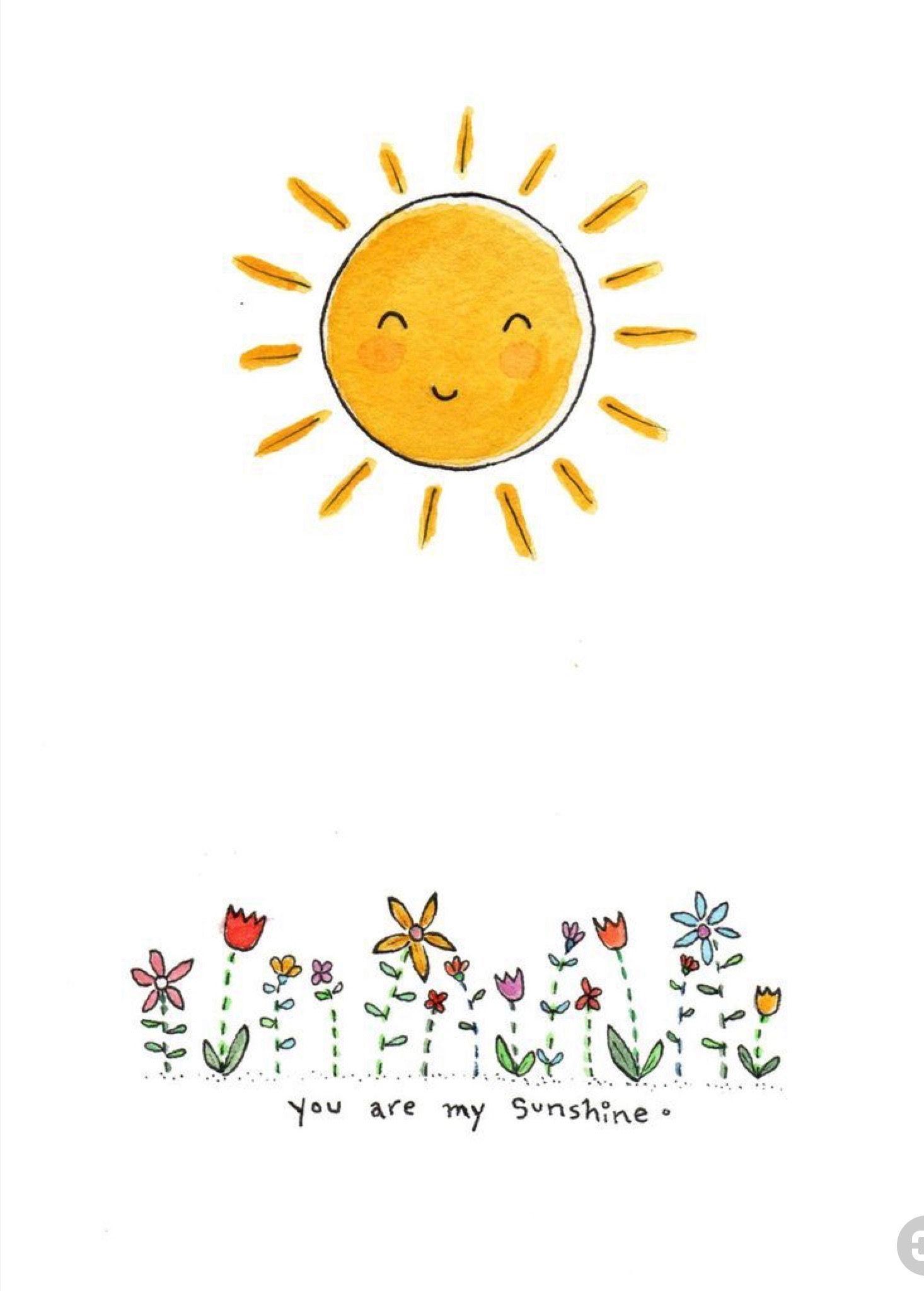 Childrens Wallpaper Book, You Are My Sunshine