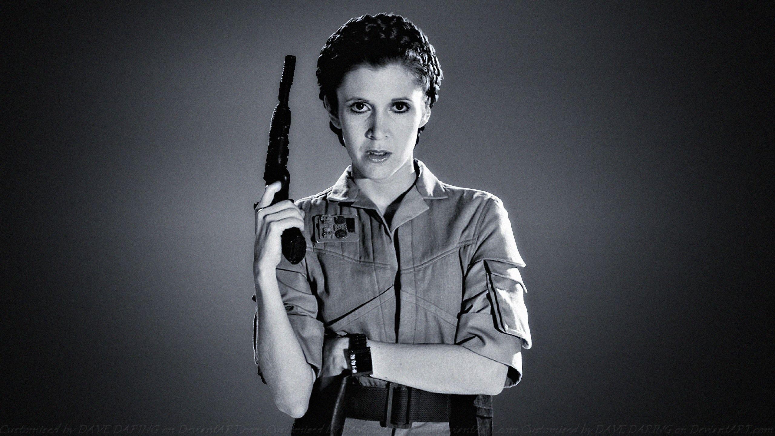 2560x1440 Princess Leia Wallpaper Widescreen #S5J593B