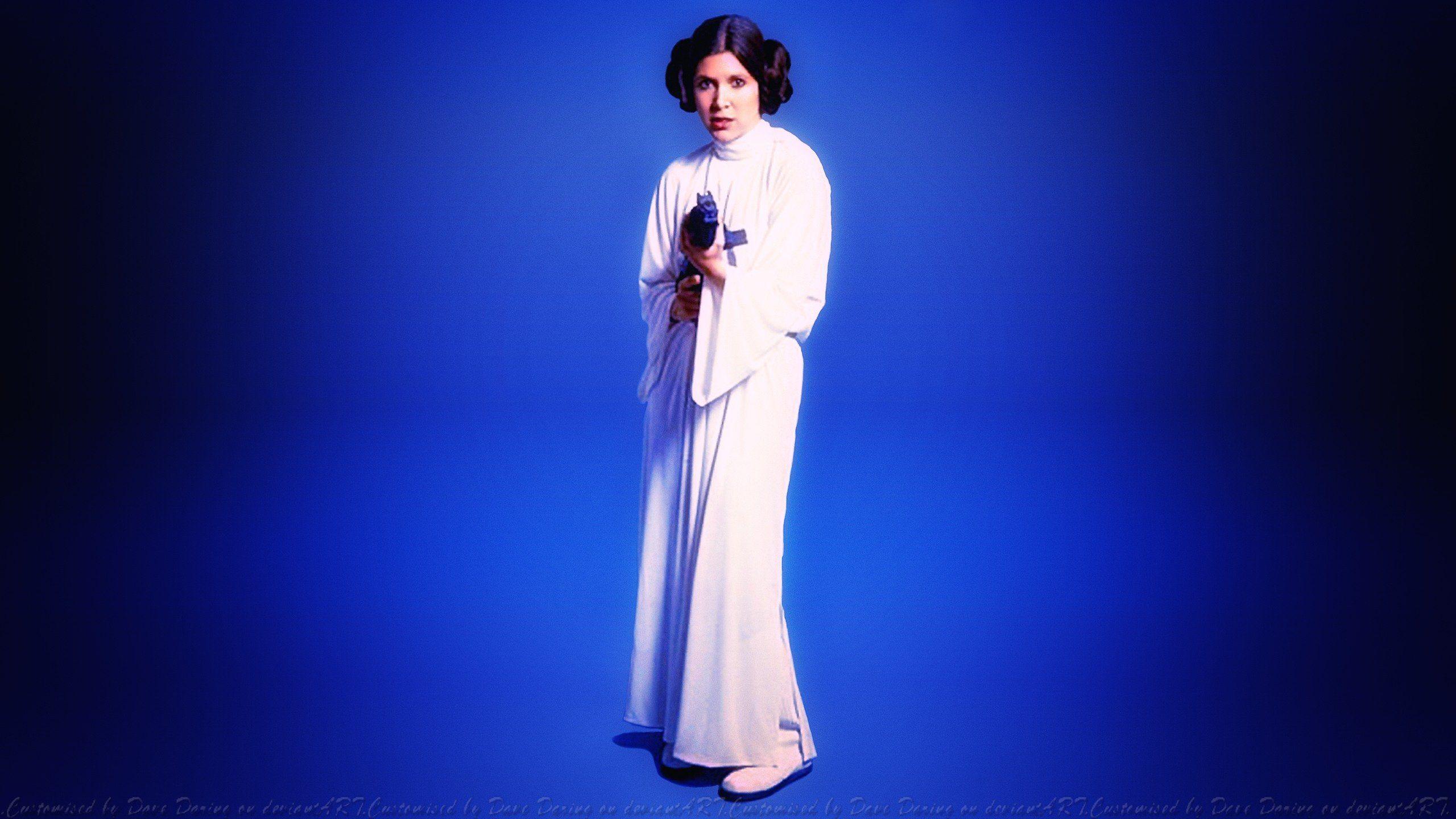 2560x1440 Princess Leia Wallpaper 4K (2560x1440 px)