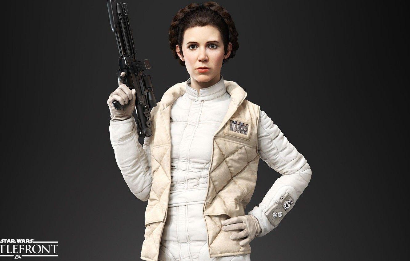 1332x850 Wallpaper Game, Electronic Arts, DICE, Princess Leia, Star Wars Battlefront, Princess Leia, Leia Organa Solo Image For Desktop, Section игры