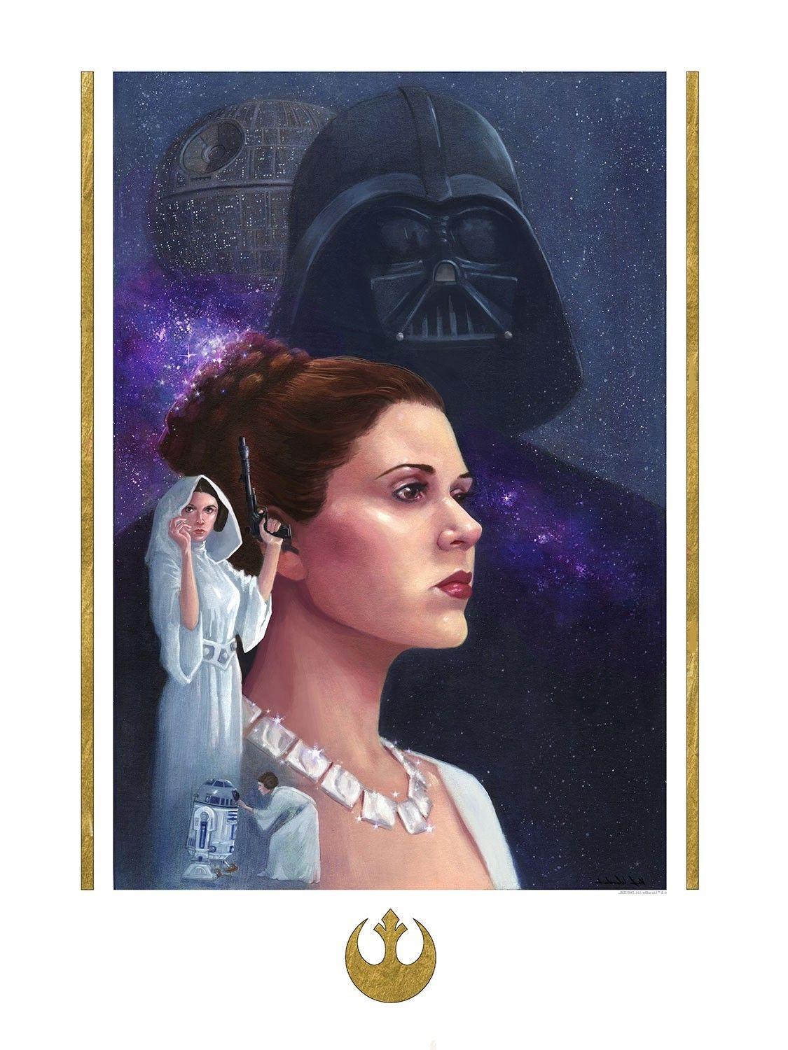 1125x1500 star wars join the alliance princess leia wallpaper