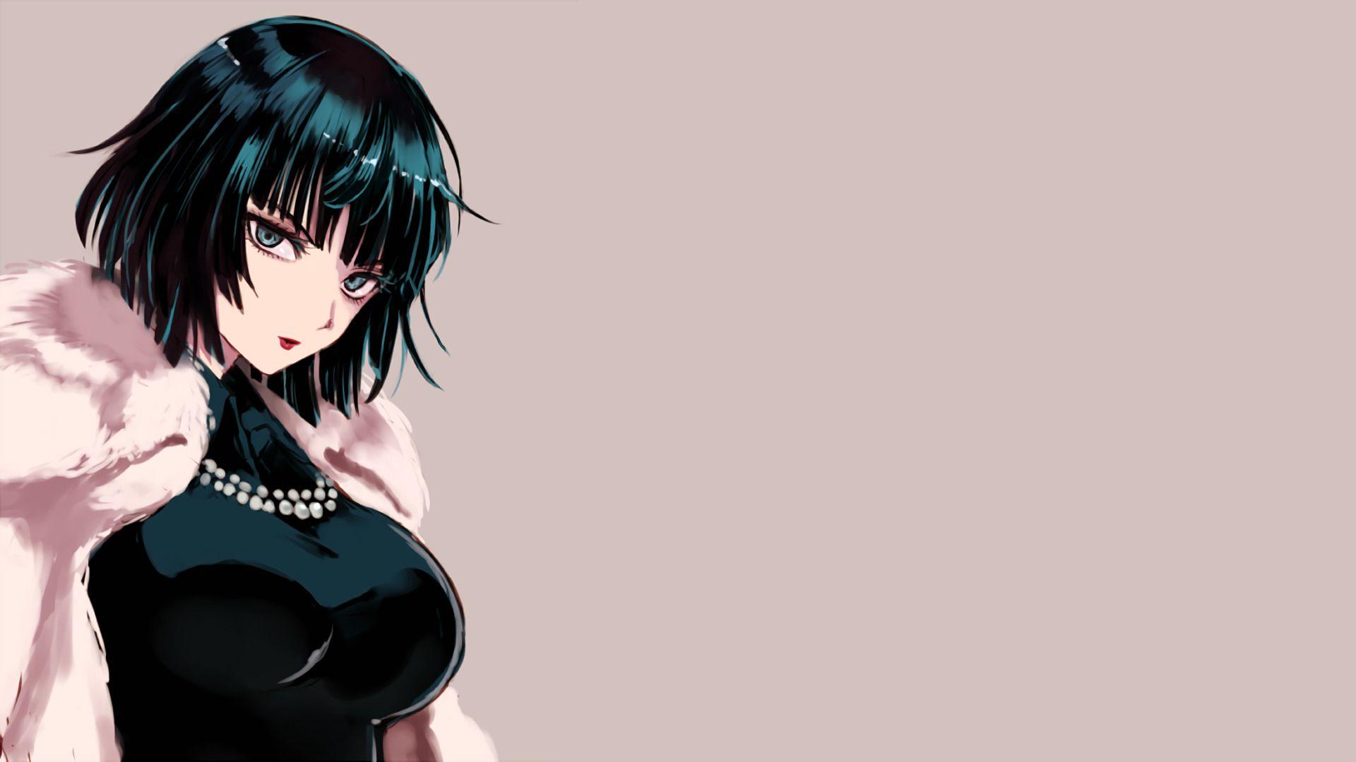 1920x1080 anime, Anime Girls, Fubuki, One Punch Man, Big Boobs, Short