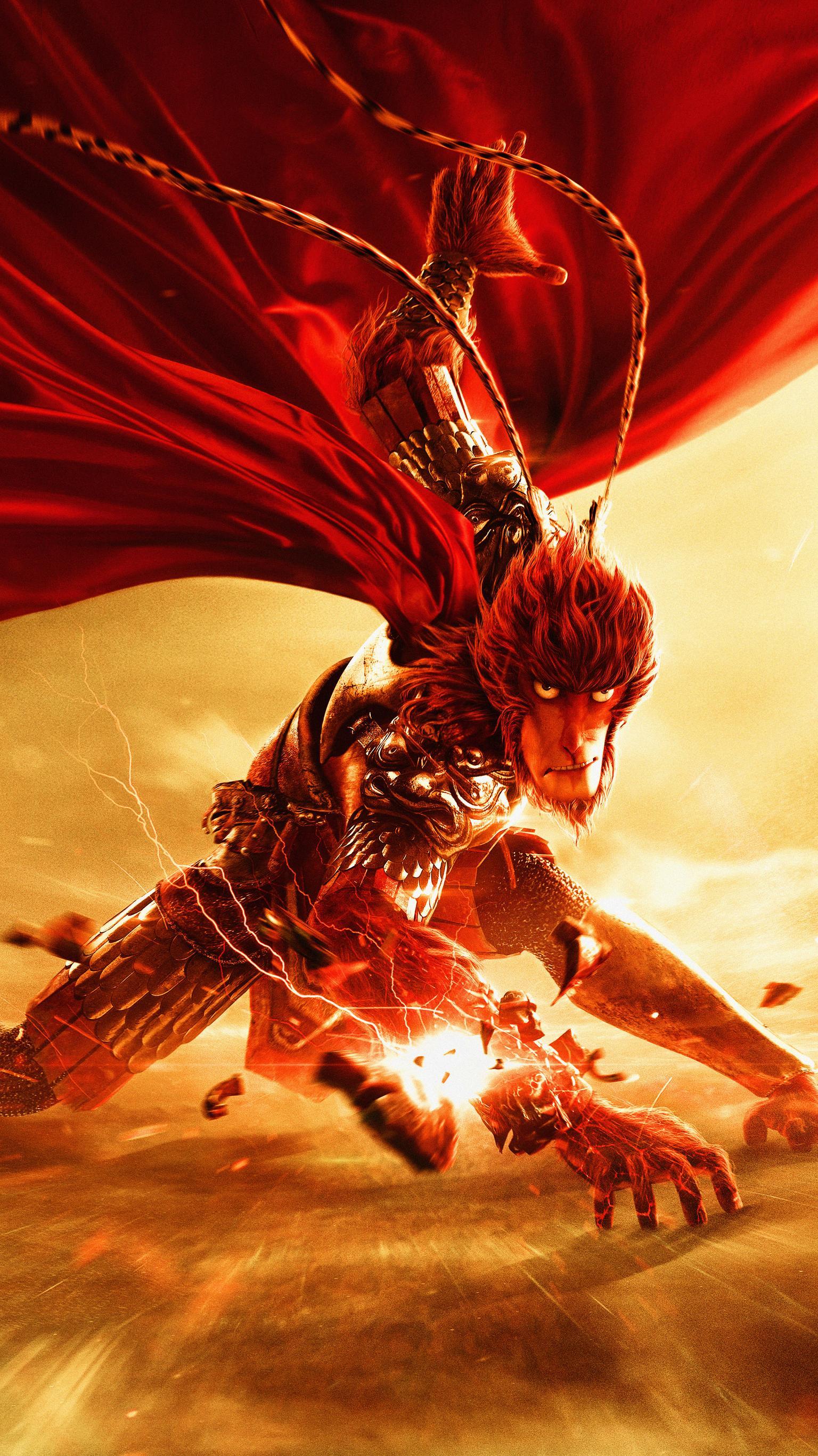 1536x2732 Monkey King: Hero Is Back (2015) Phone Wallpaper