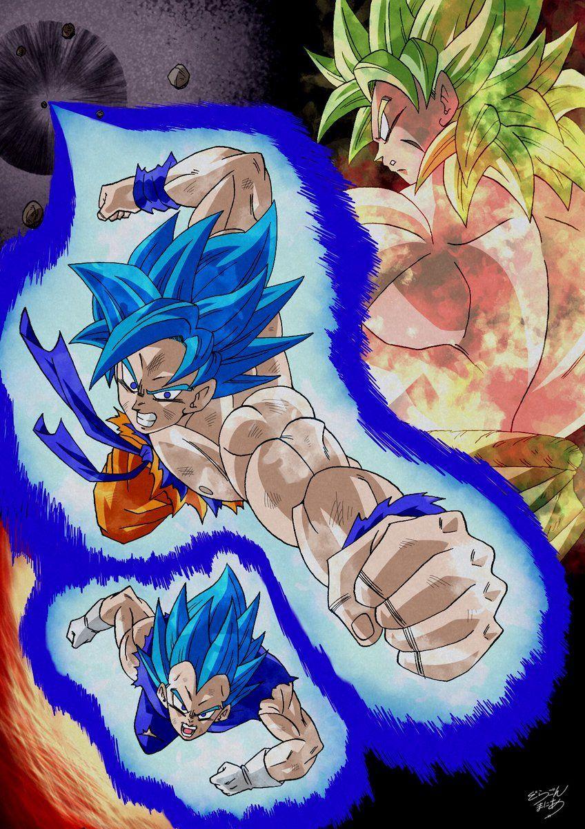 848x1200 DBS Broly 3. Dragon ball z, Dragon ball, Dragon ball gt