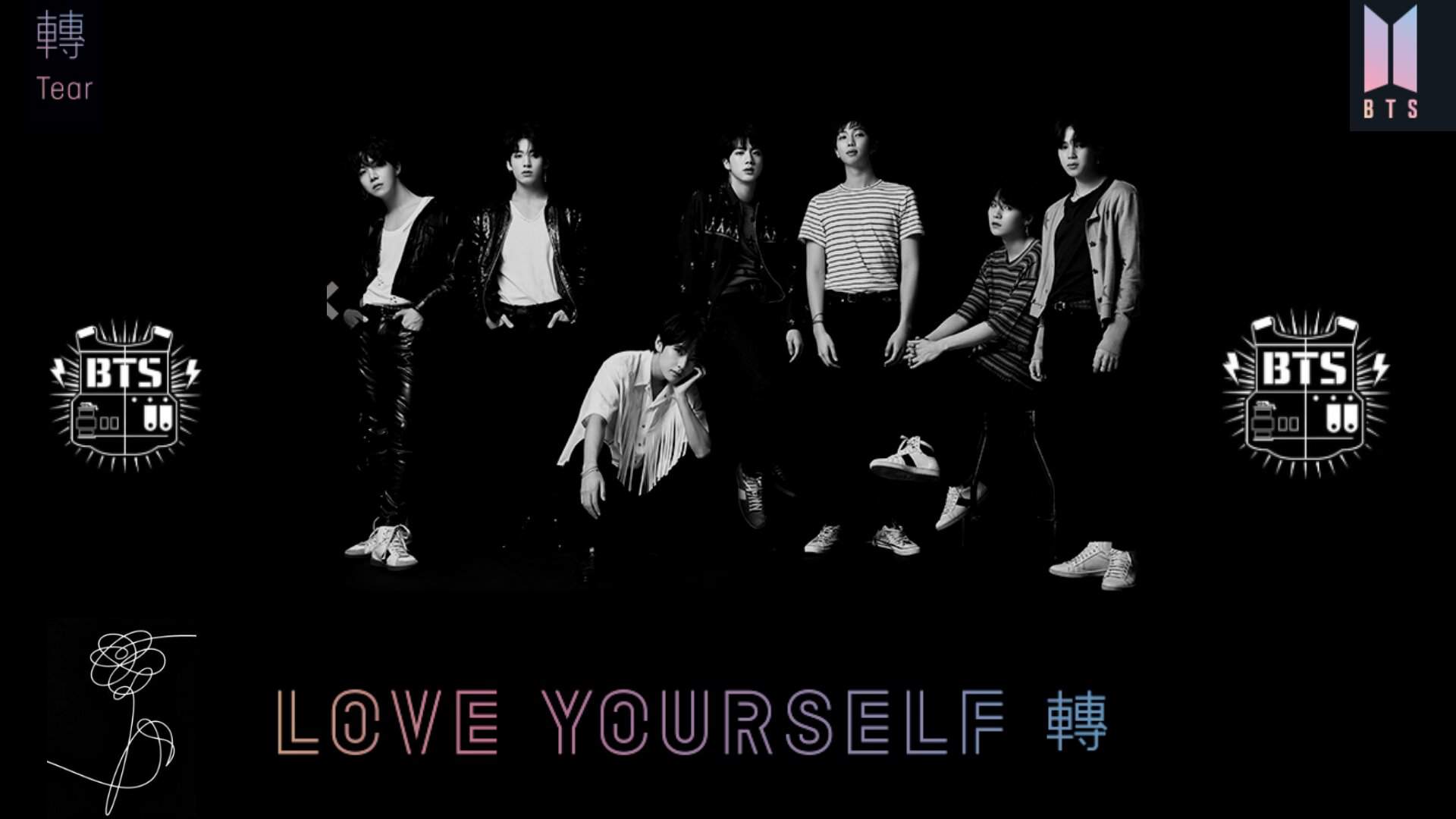 1920x1080 Love yourself tear wallpaper. Park Jimin Amino