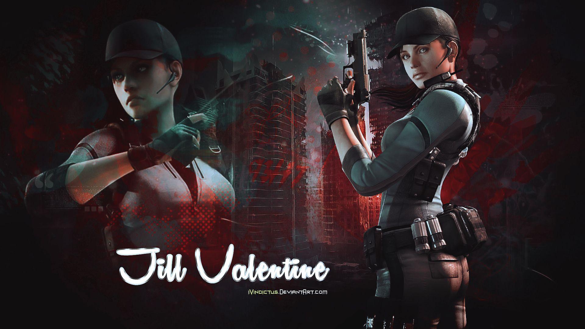 Resident evil wallpaper - Jill Valentine S.T.A.R.S by ethaclane on  DeviantArt