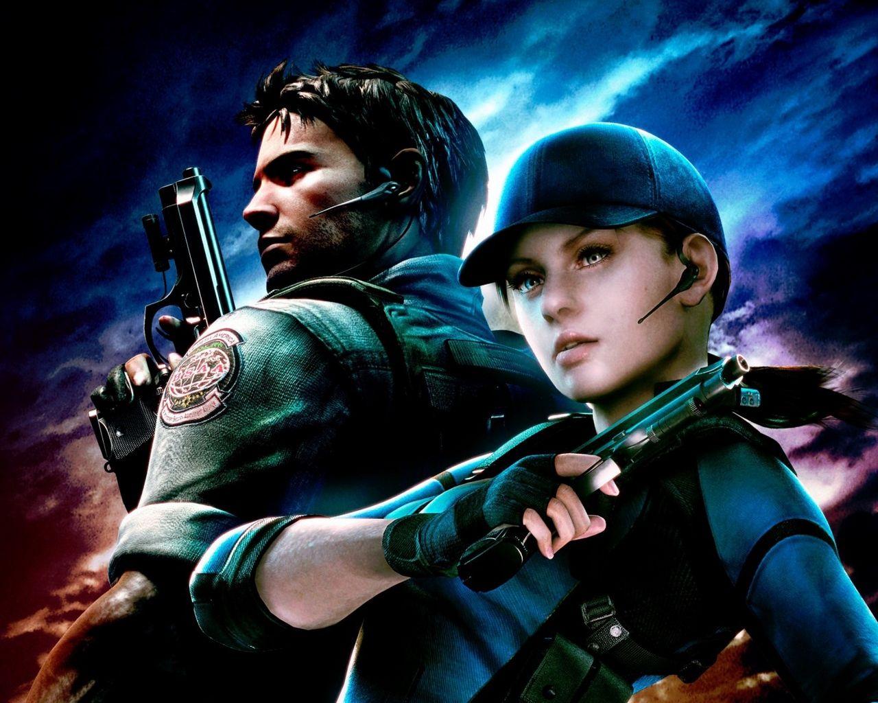 1280x1024 Download wallpaper 1280x1024 resident evil, jill valentine