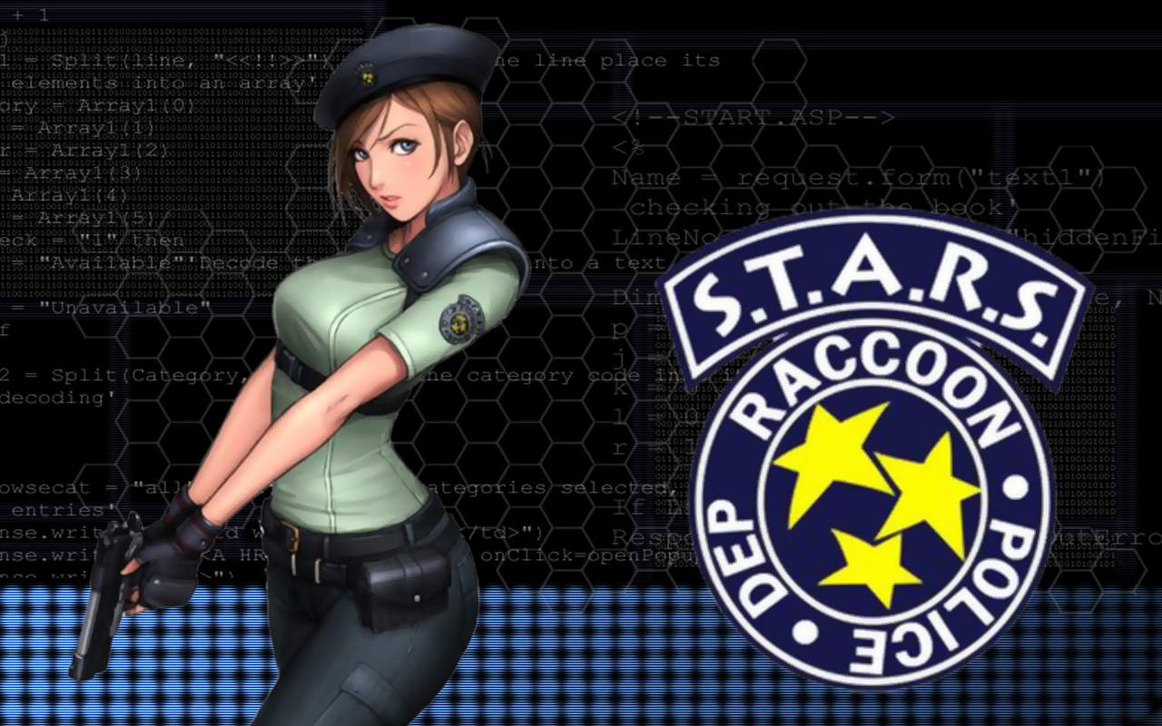 1280x800 Jill Valentine Evil Anime Image Board