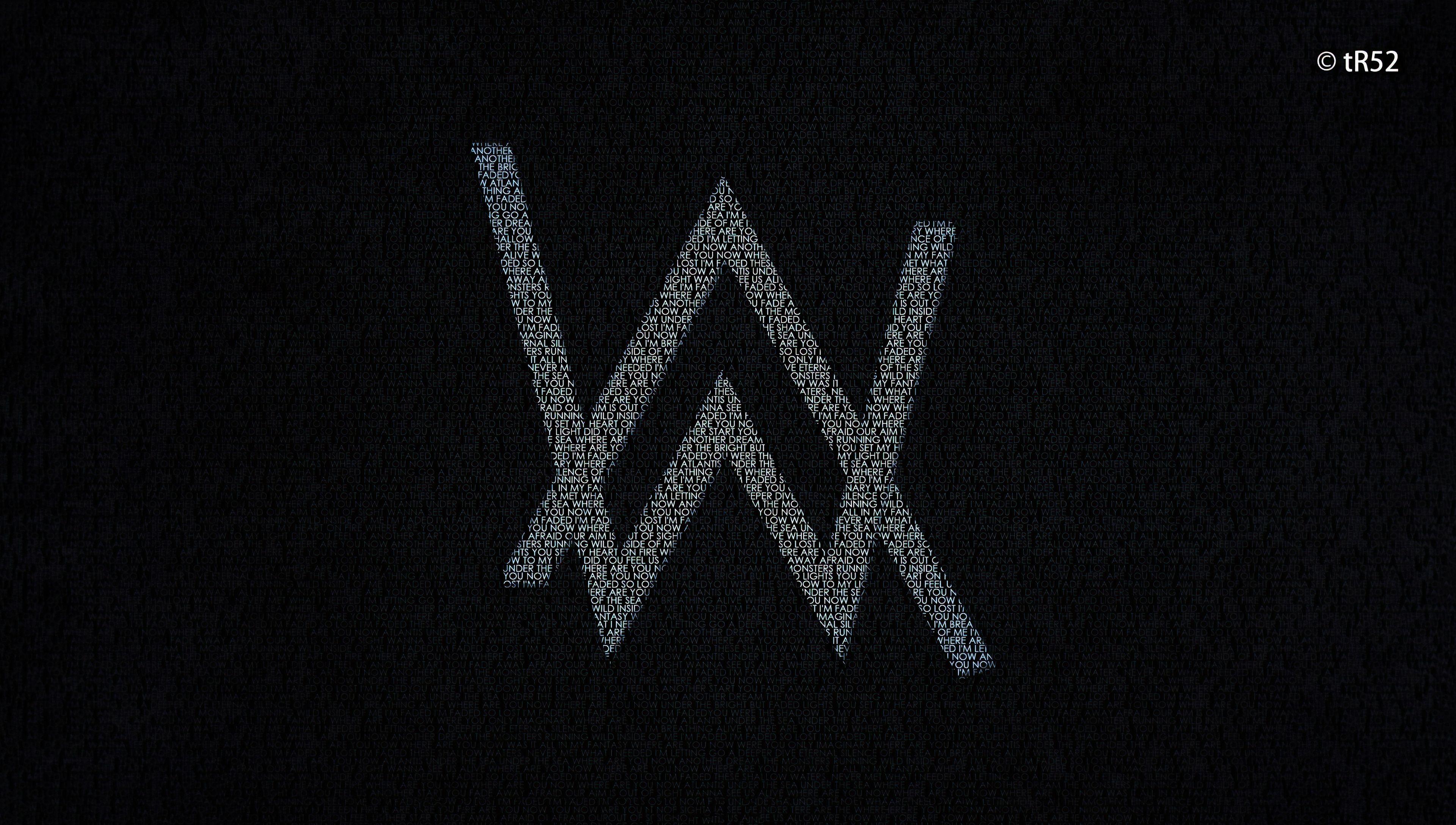 3840x2176 Alan Walker Typography 4k, HD Typography, 4k Wallpaper