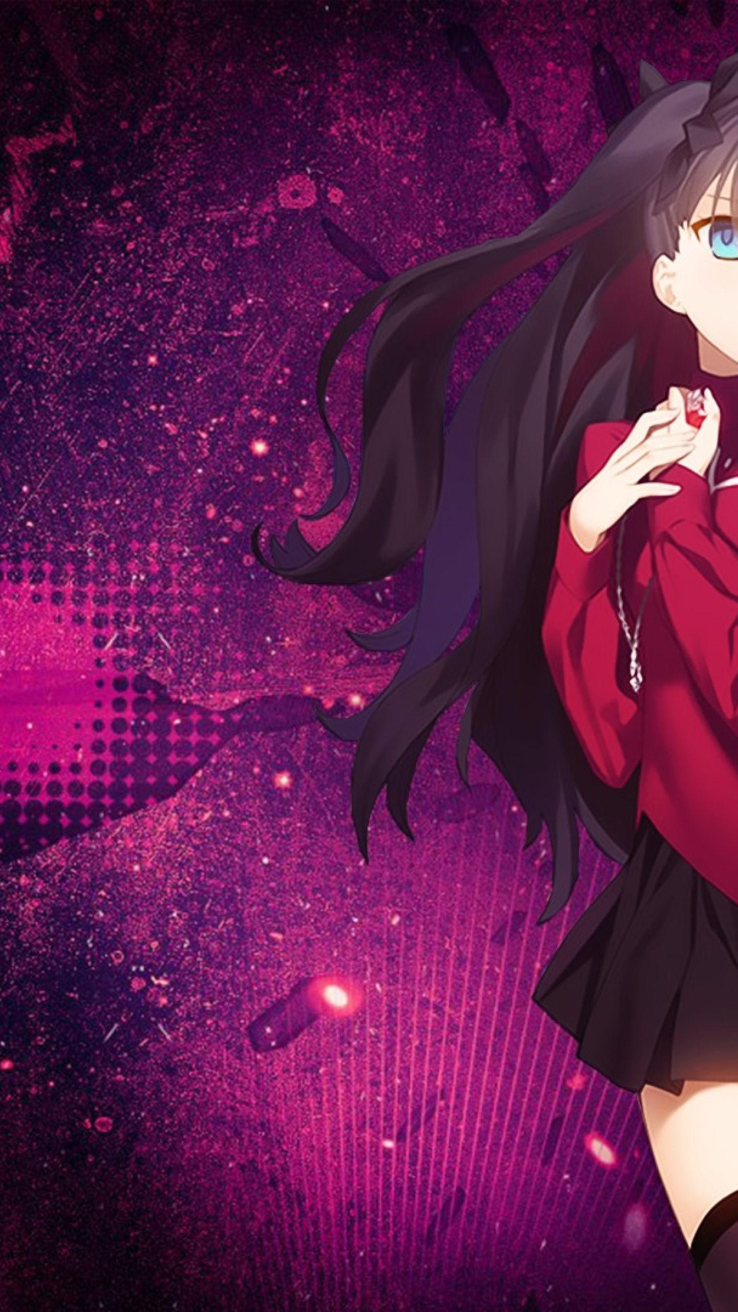 1440x2560 Rin Tohsaka Fate Stay Night Unlimited Blade Works
