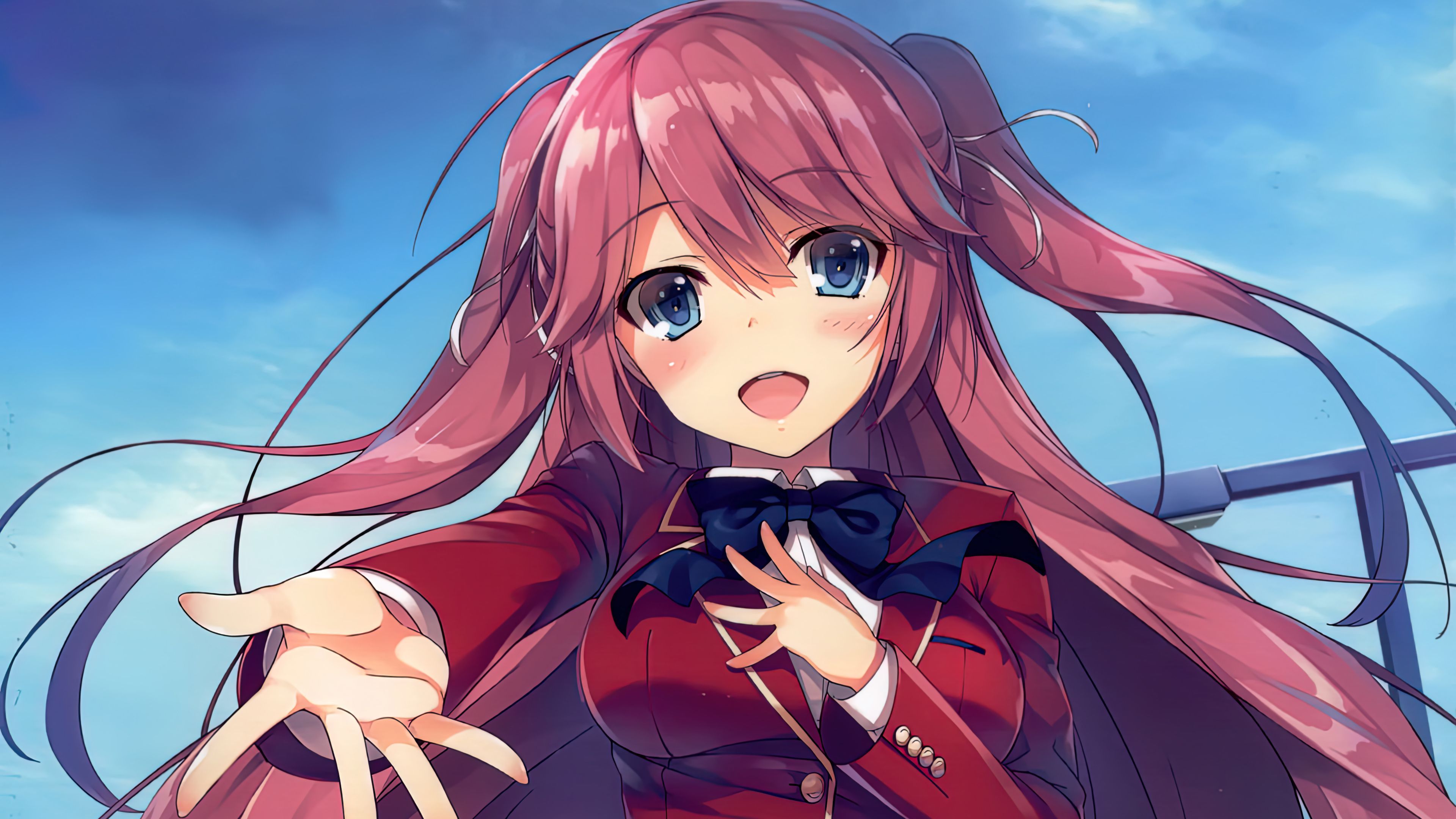3840x2160 Airi Sakura Classroom of the Elite