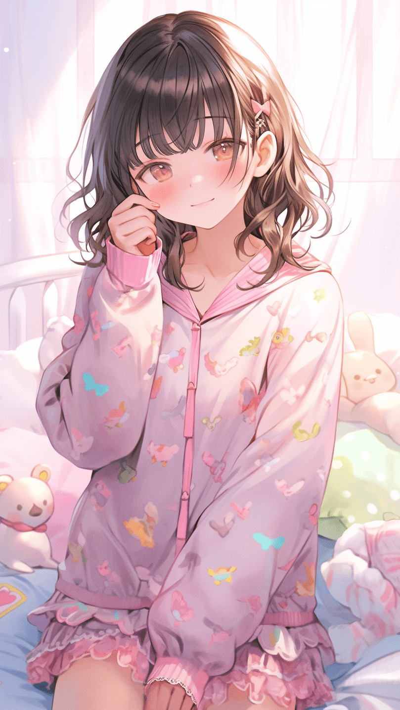 809x1435 Anime Girl Phone Wallpaper
