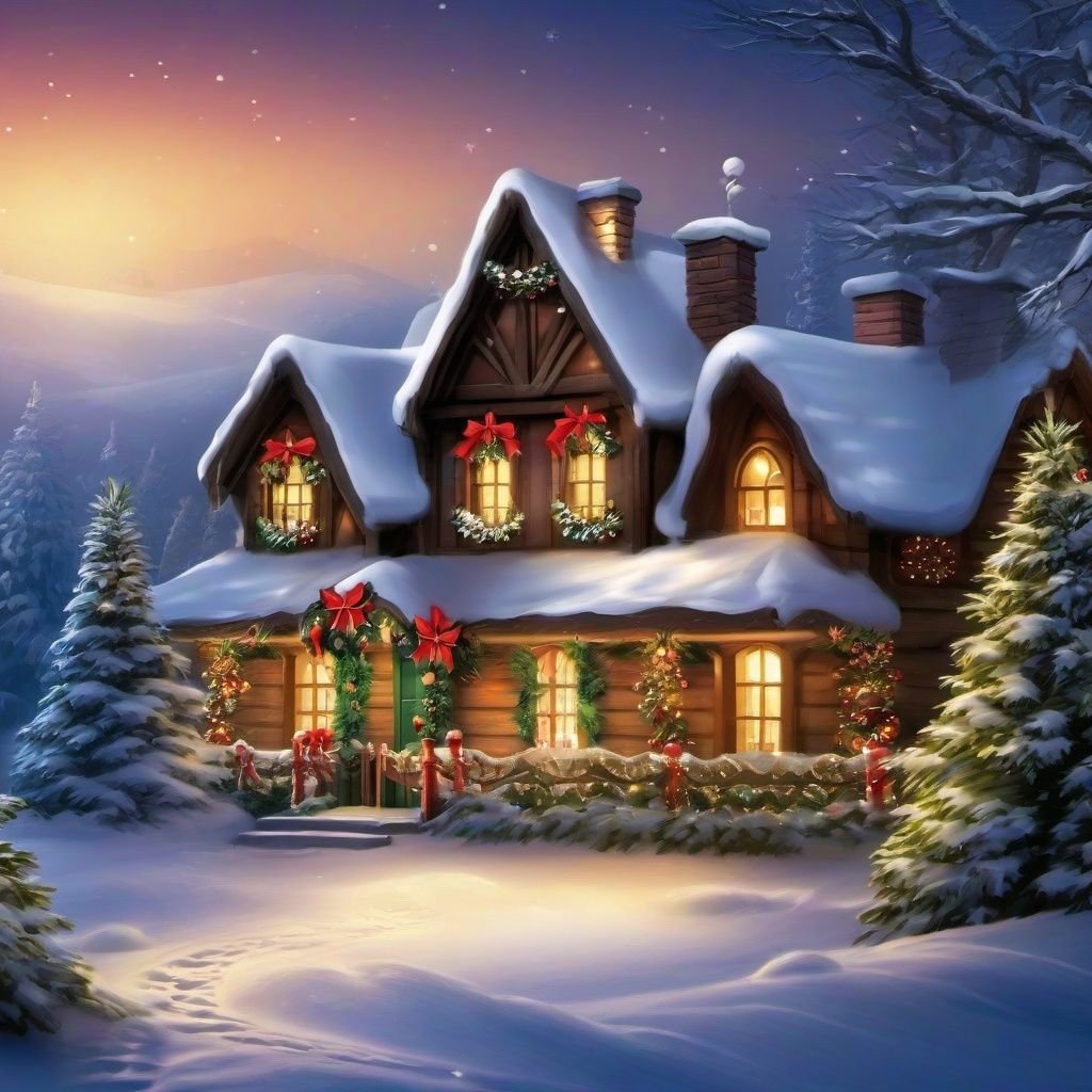 1024x1024 Christmas Background Wallpaper