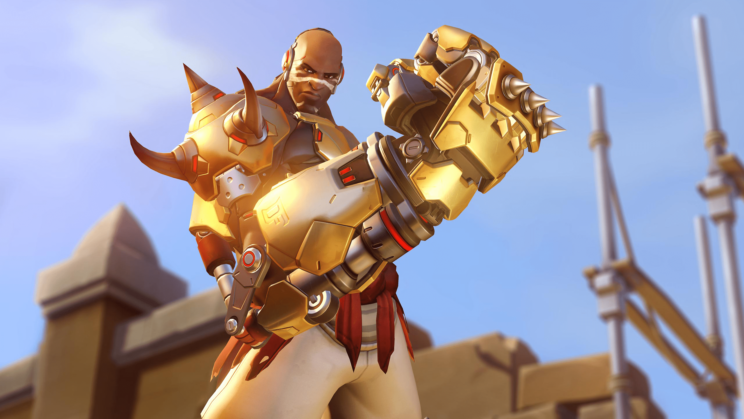2560x1440 Doomfist (Overwatch) HD Wallpaper